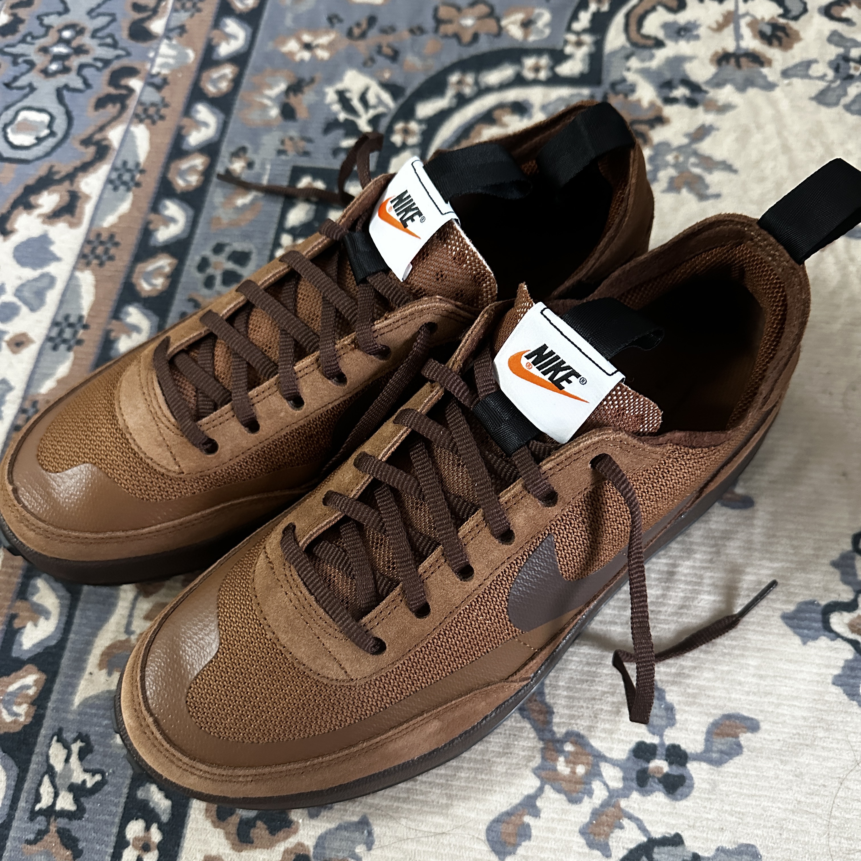 Nike x Tom Sachs General Purpose Shoe Brown 착용 스타일 - 2