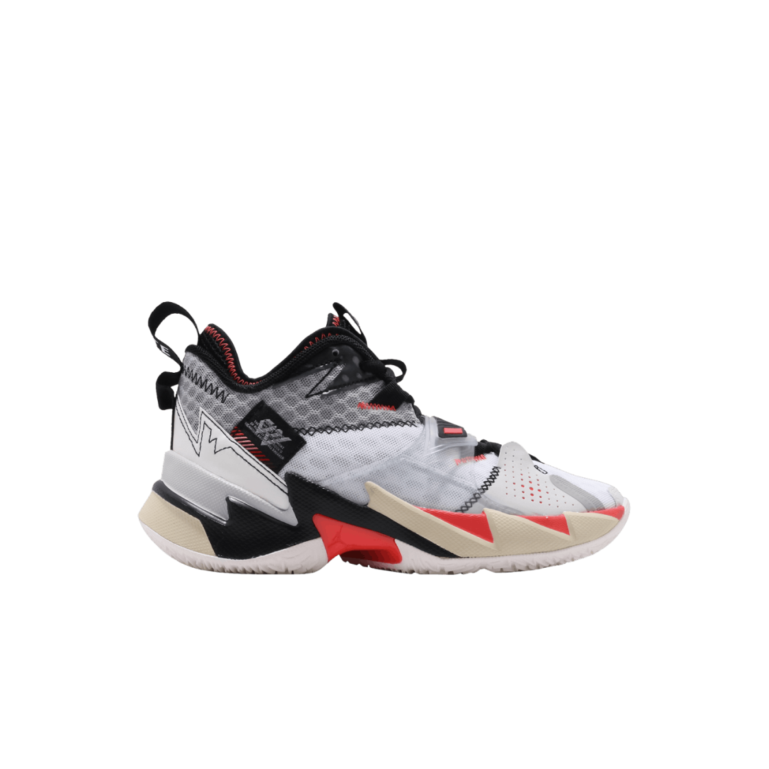 CD5804-101 (GS) Jordan Why Not Zer0.3 White Bright Crimson