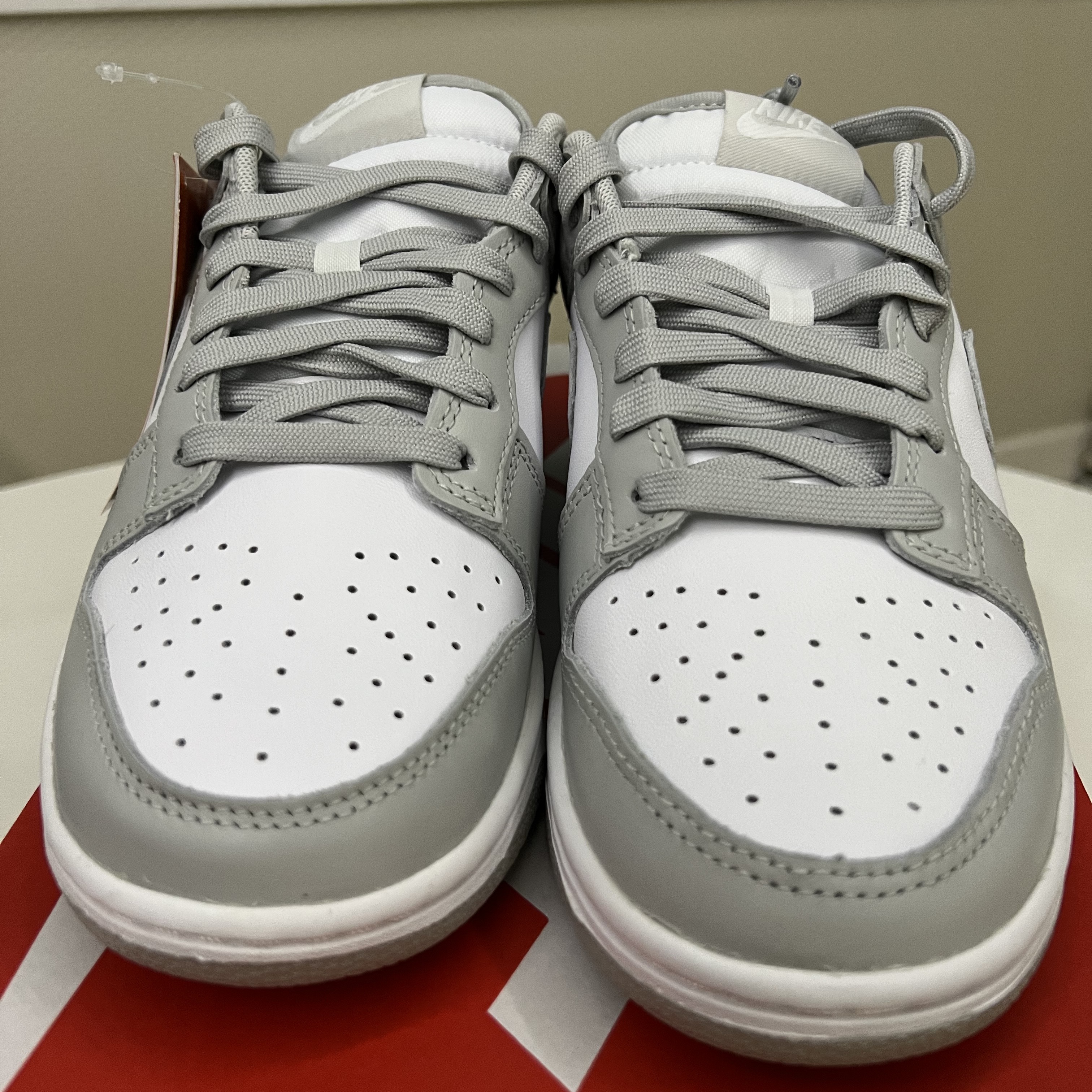 Nike Dunk Low Retro Grey Fog 착용 스타일 - 1
