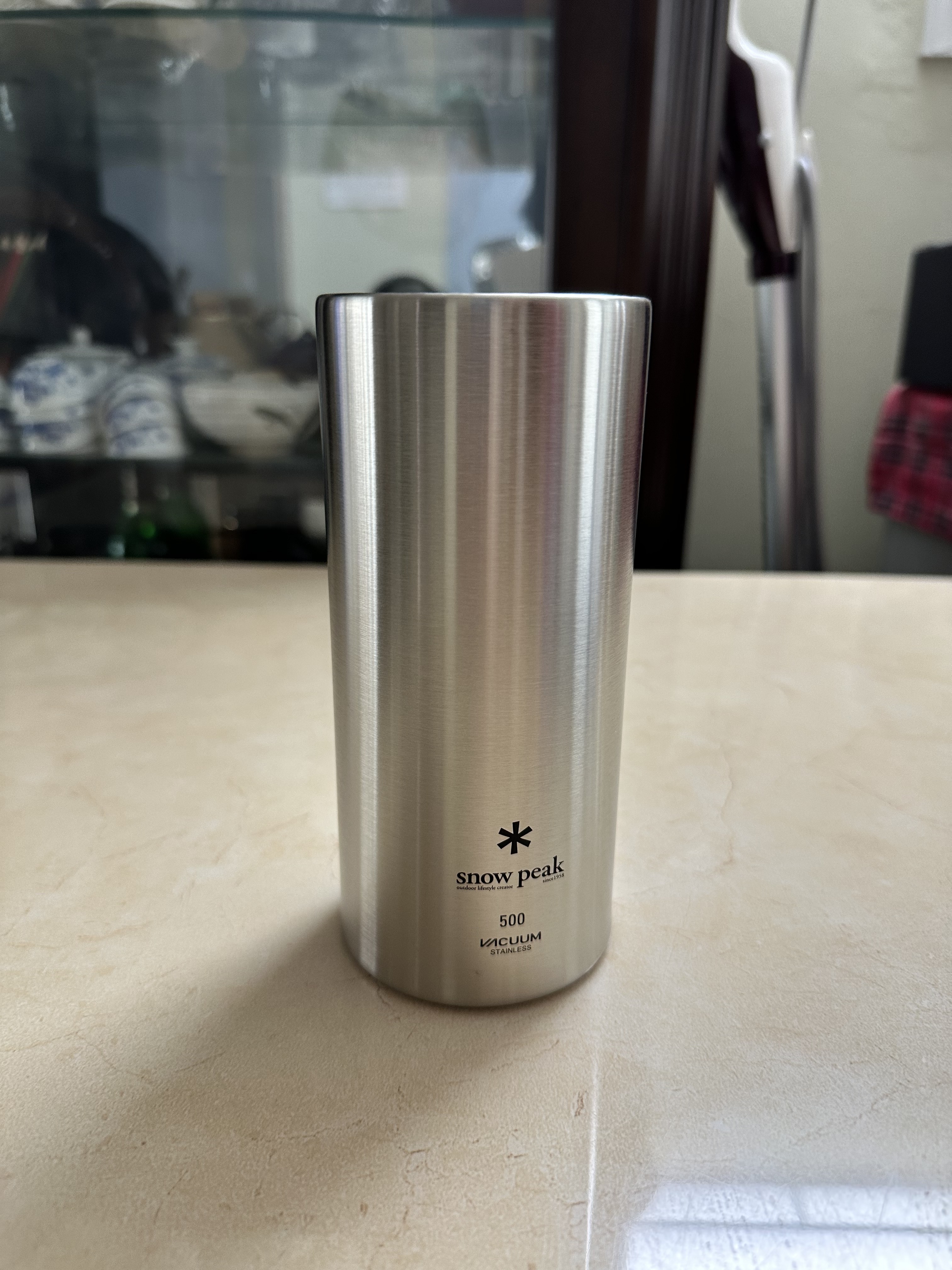 Snow Peak Can Cooler 500 착용 스타일