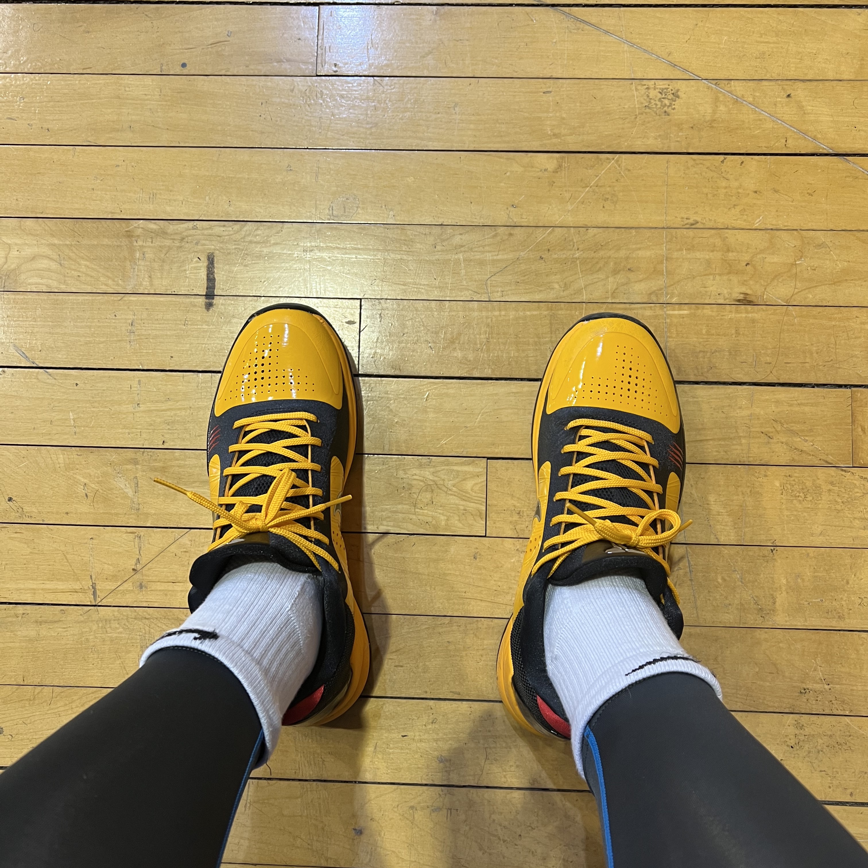 Nike Kobe 5 Protro Bruce Lee 착용 스타일