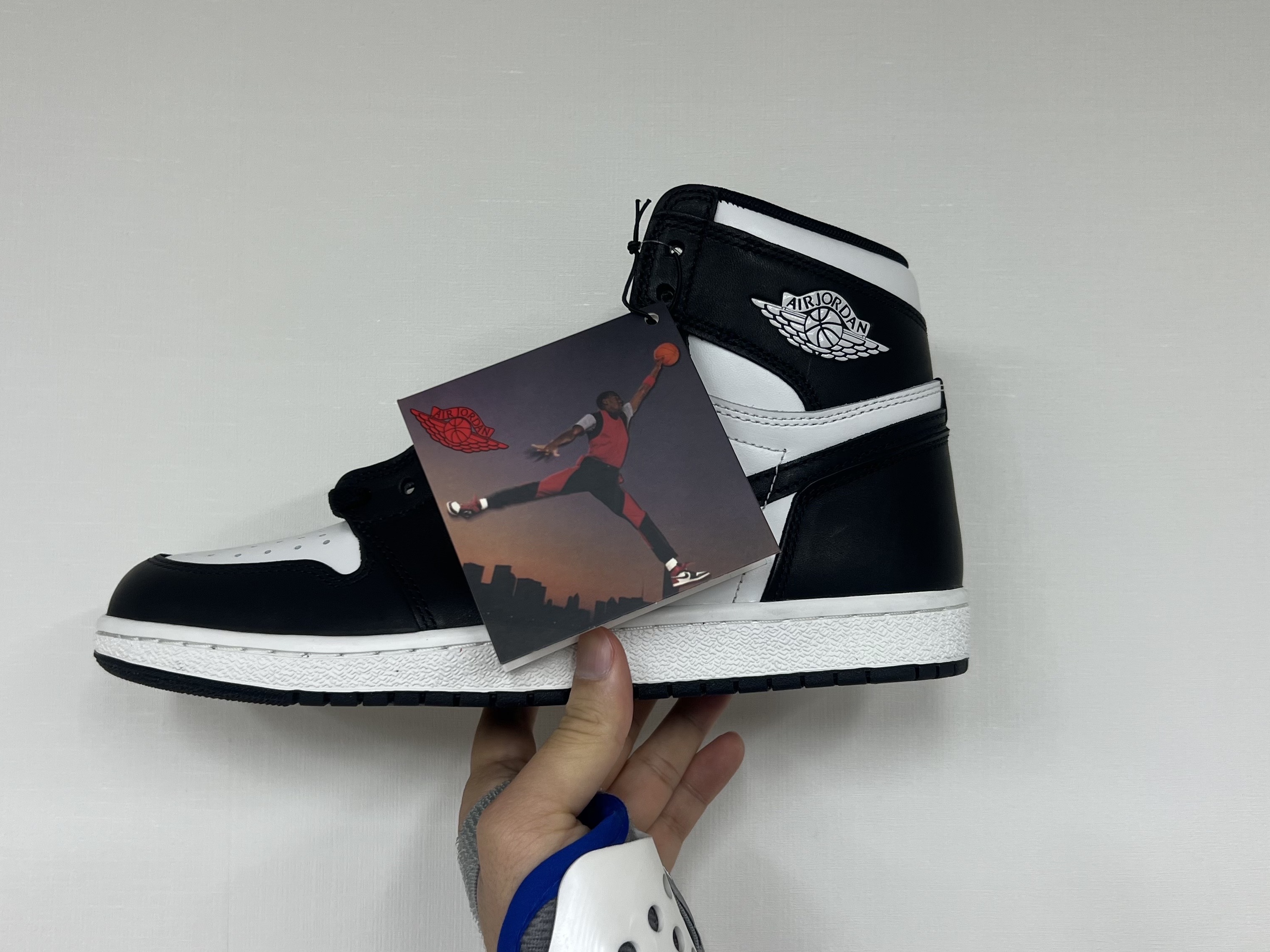 Jordan 1 High 85 Black White 착용 스타일