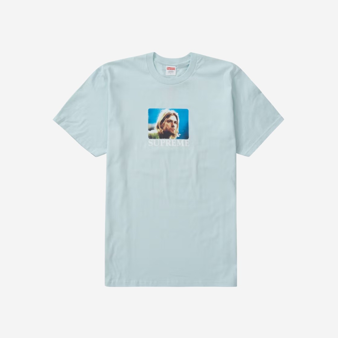 Supreme Kurt Cobain T-Shirt Pale Blue - 23SS 상세 이미지 1