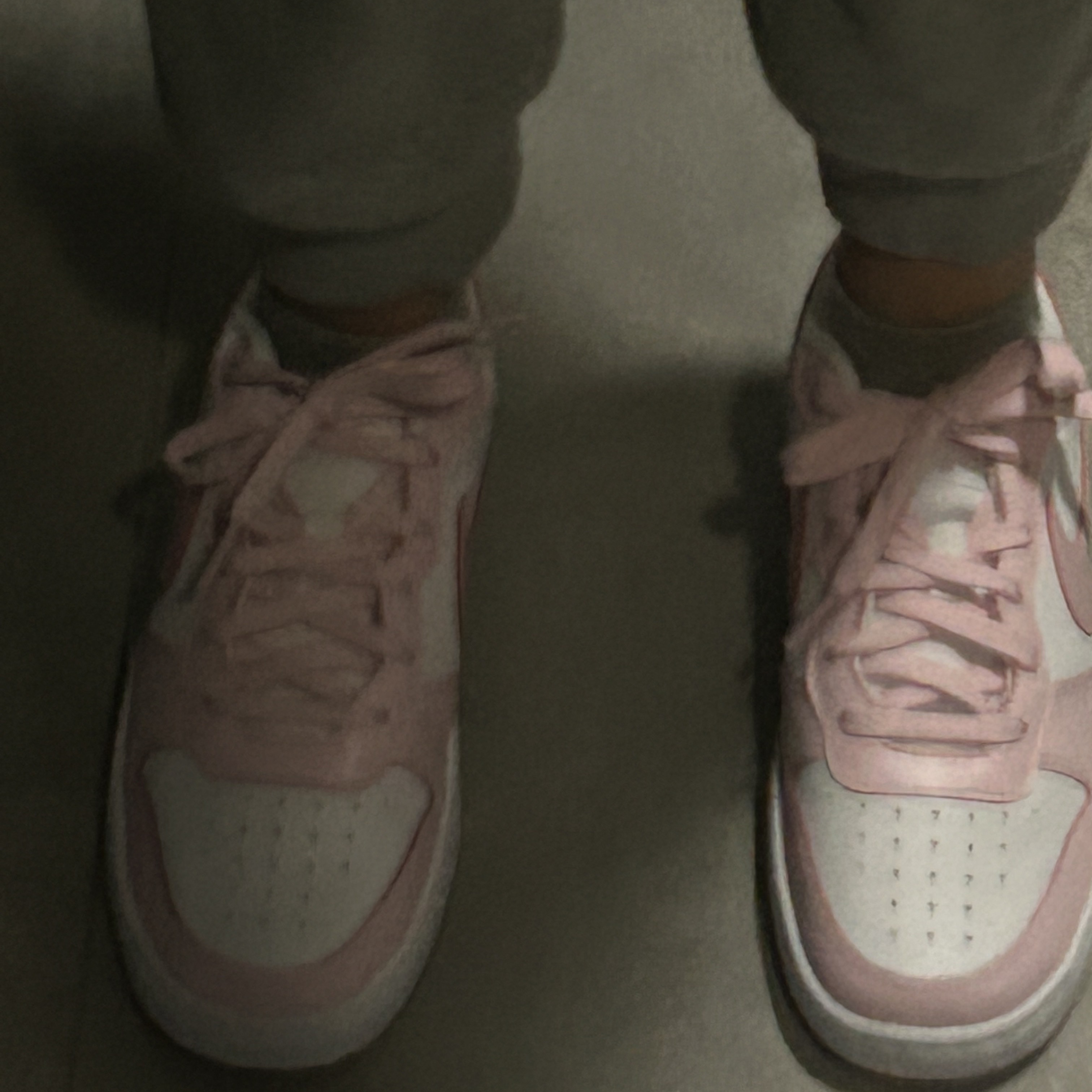(GS) Nike Court Borough 2 SE White Pink Foam 착용 스타일