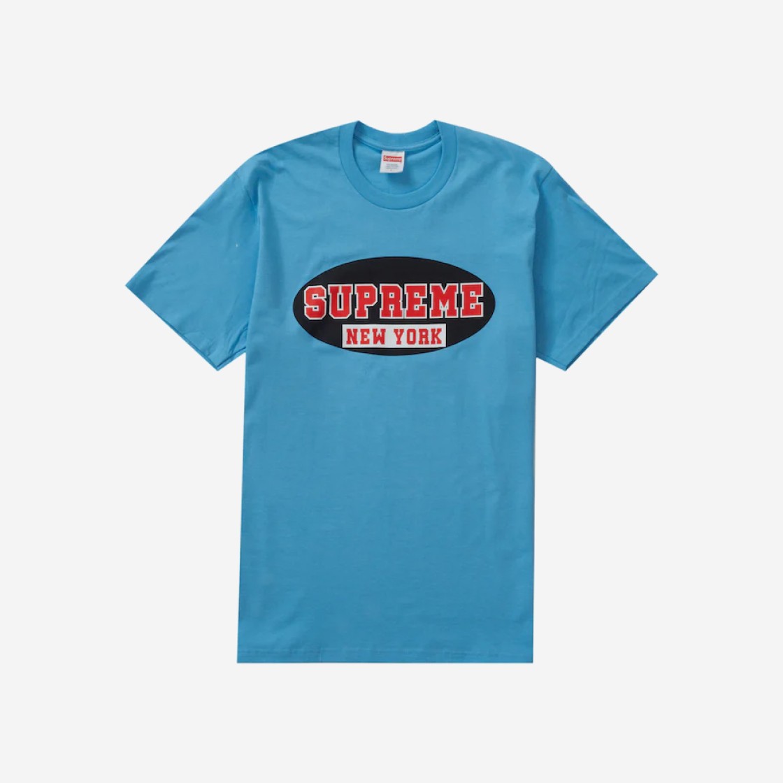 Supreme New York T-Shirt Bright Blue - 23SS 상세 이미지 1