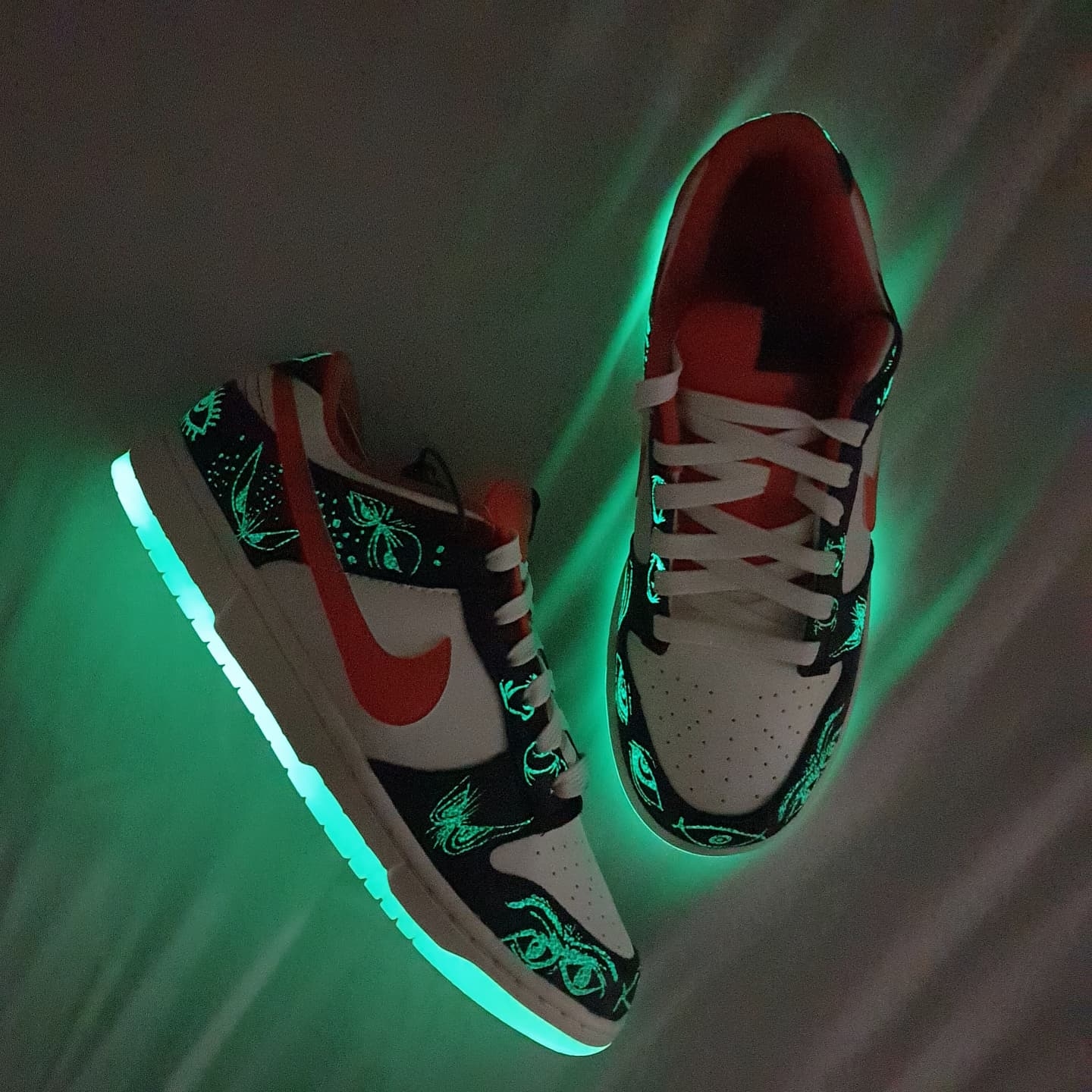 Nike Dunk Low Retro PRM Halloween 착용 스타일