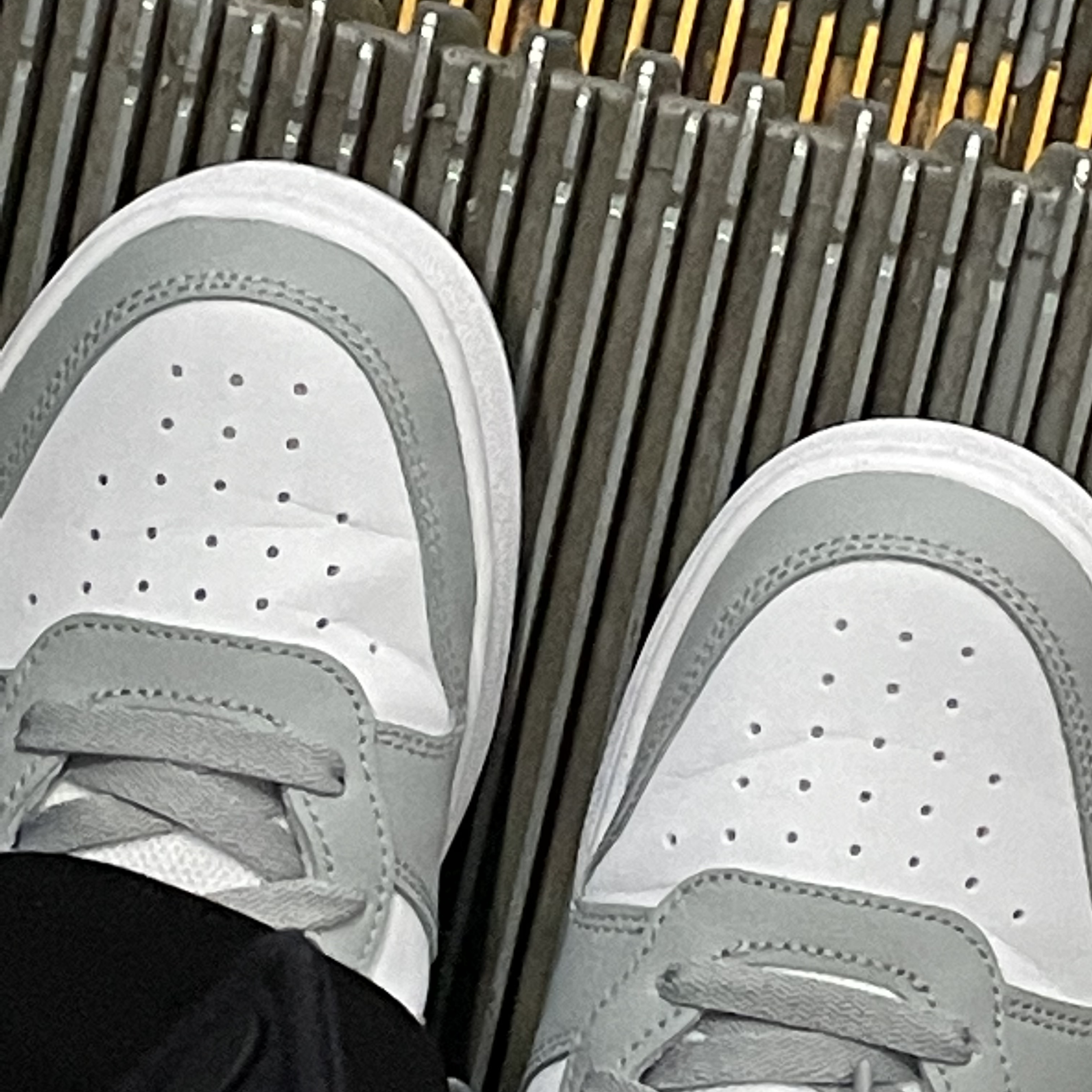 (GS) Nike Court Borough Low 2 Light Smoke Grey 착용 스타일
