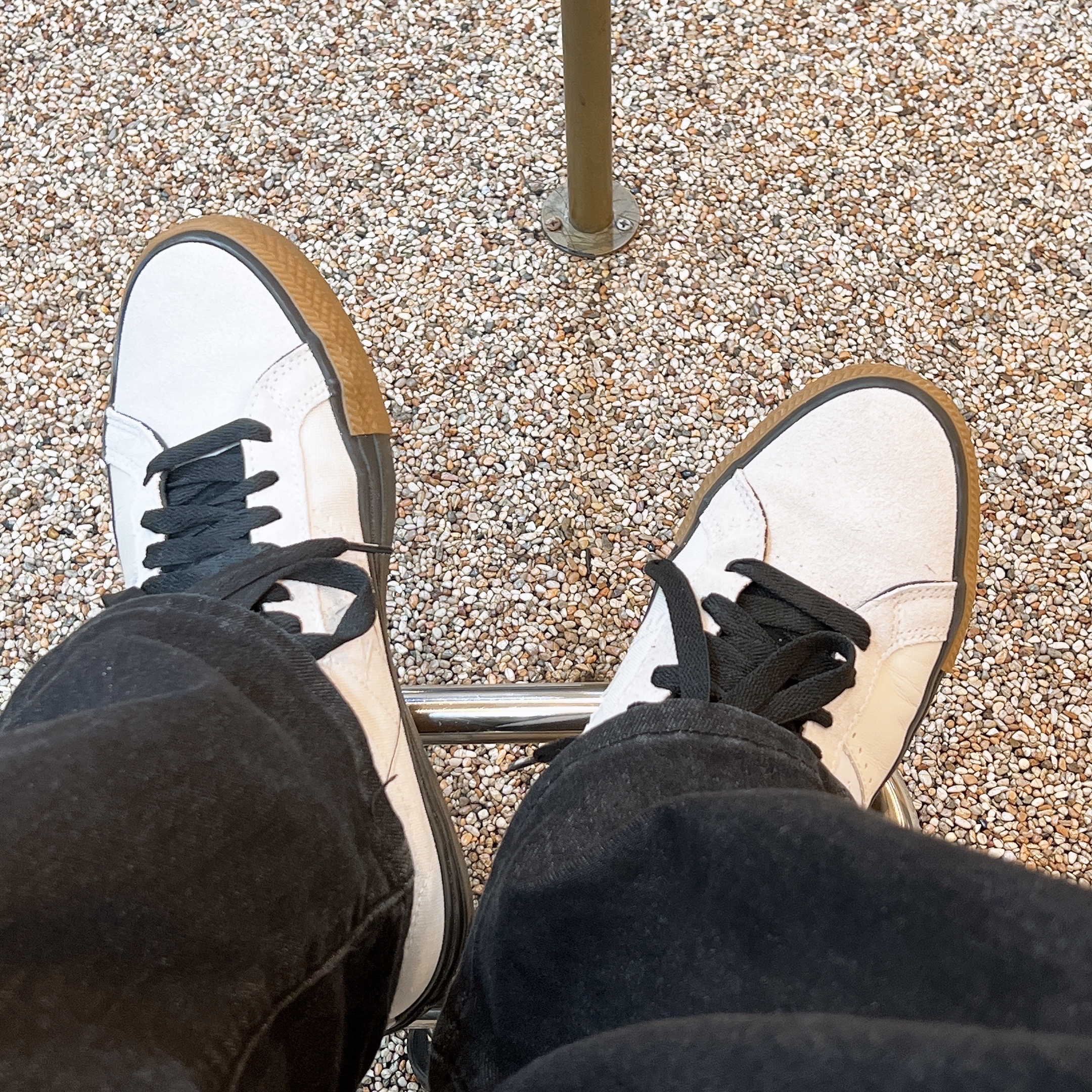 Converse x Carhartt WIP One Star Pro Low White 착용 스타일