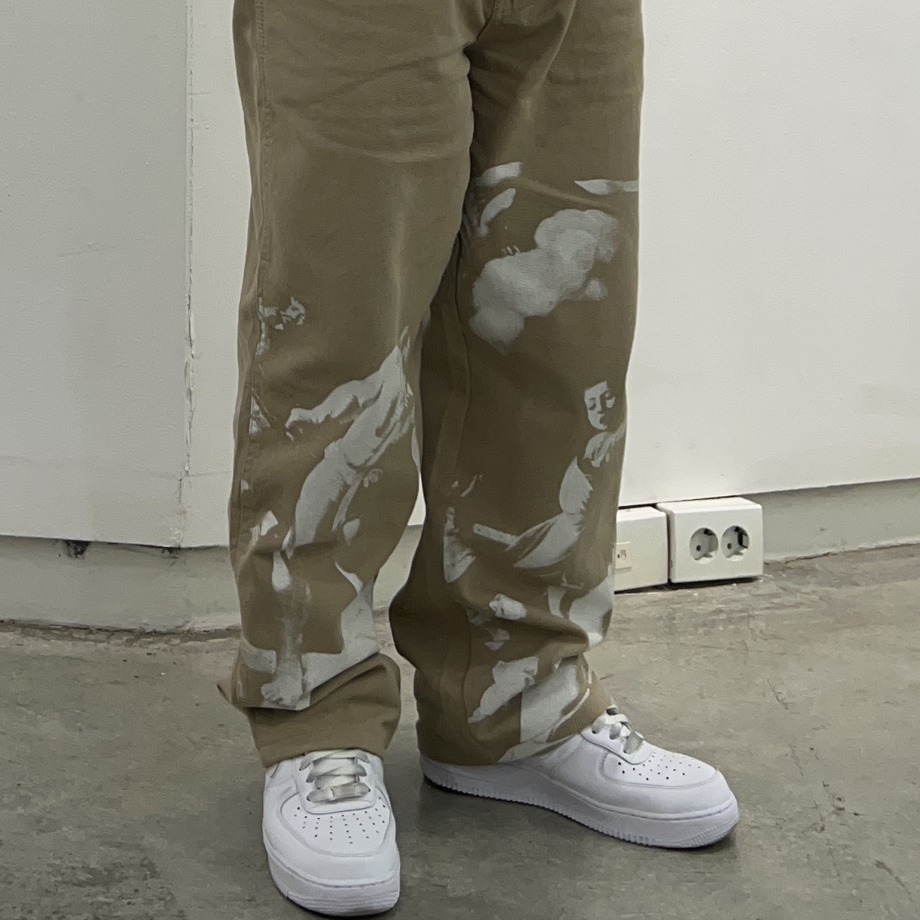 Nike Air Force 1 '07 Low White 착용 스타일