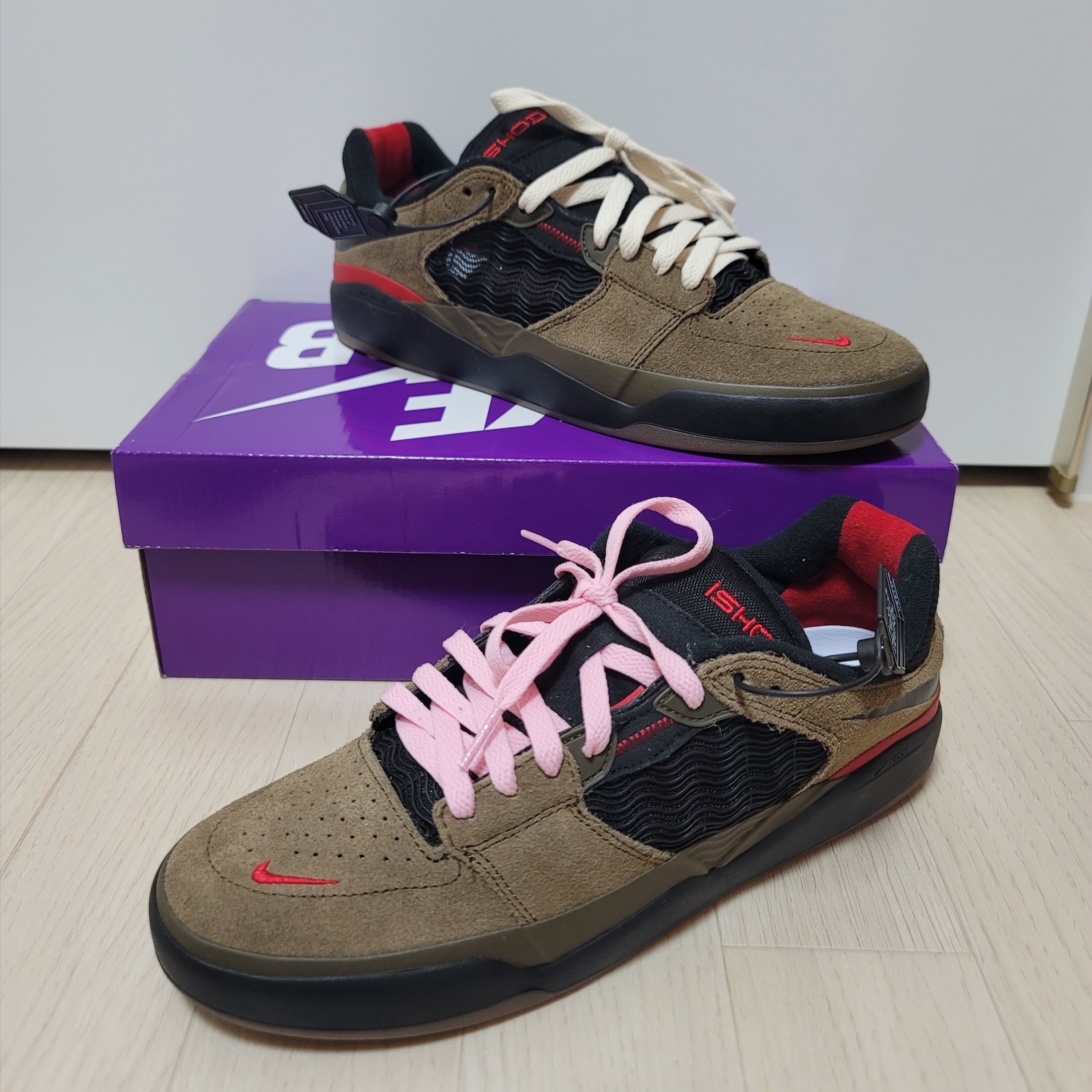 Nike SB Ishod Wair Light Olive 착용 스타일