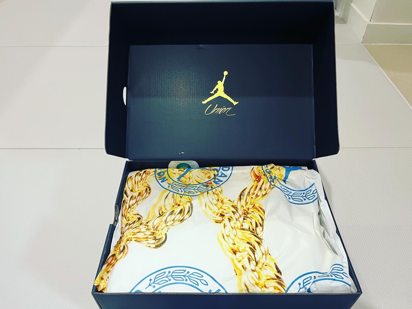 Jordan 1 x Union KO Low Sail Neutral Grey 착용 스타일 - 2
