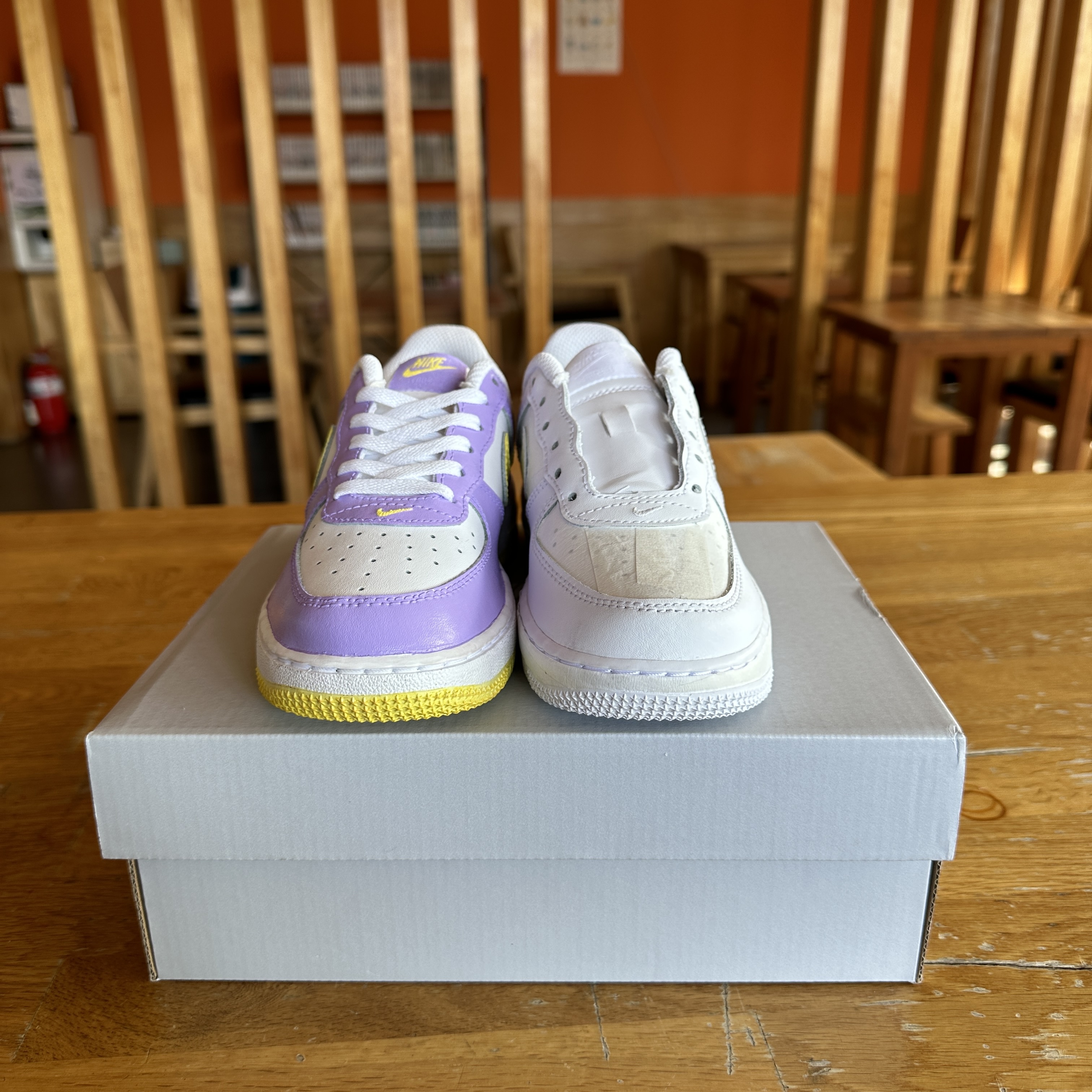 (PS) Nike Force 1 Low Triple White 착용 스타일 - 5