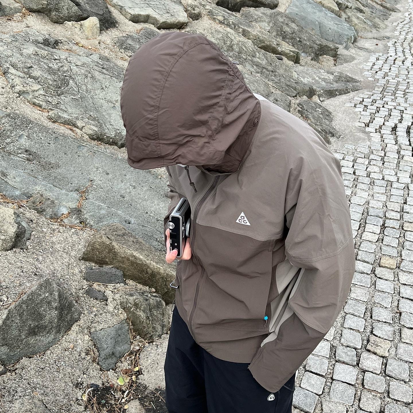 Nike ACG Sun Farer Jacket Ironstone - Asia 착용 스타일 - 2