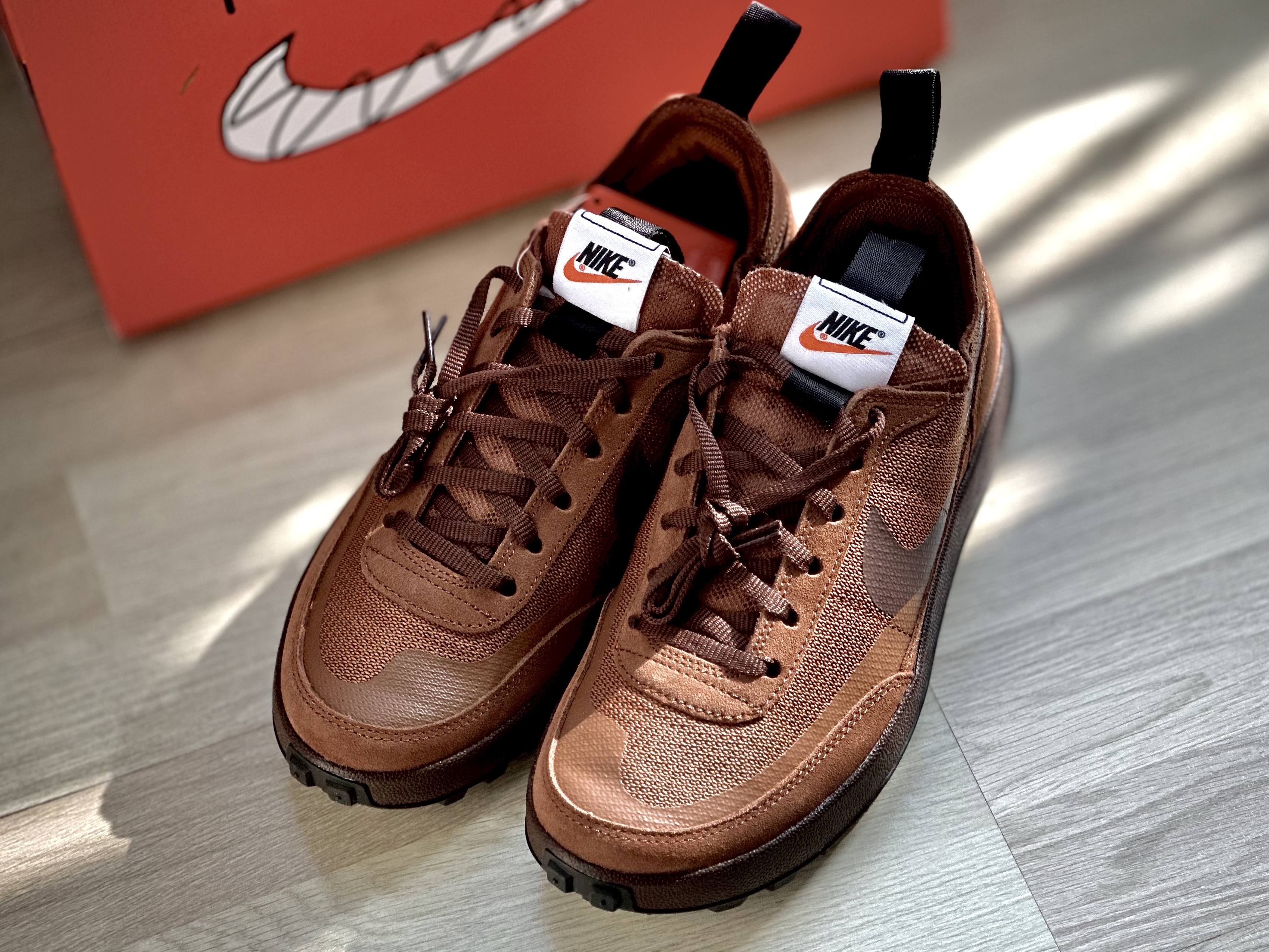 Nike x Tom Sachs General Purpose Shoe Brown 착용 스타일