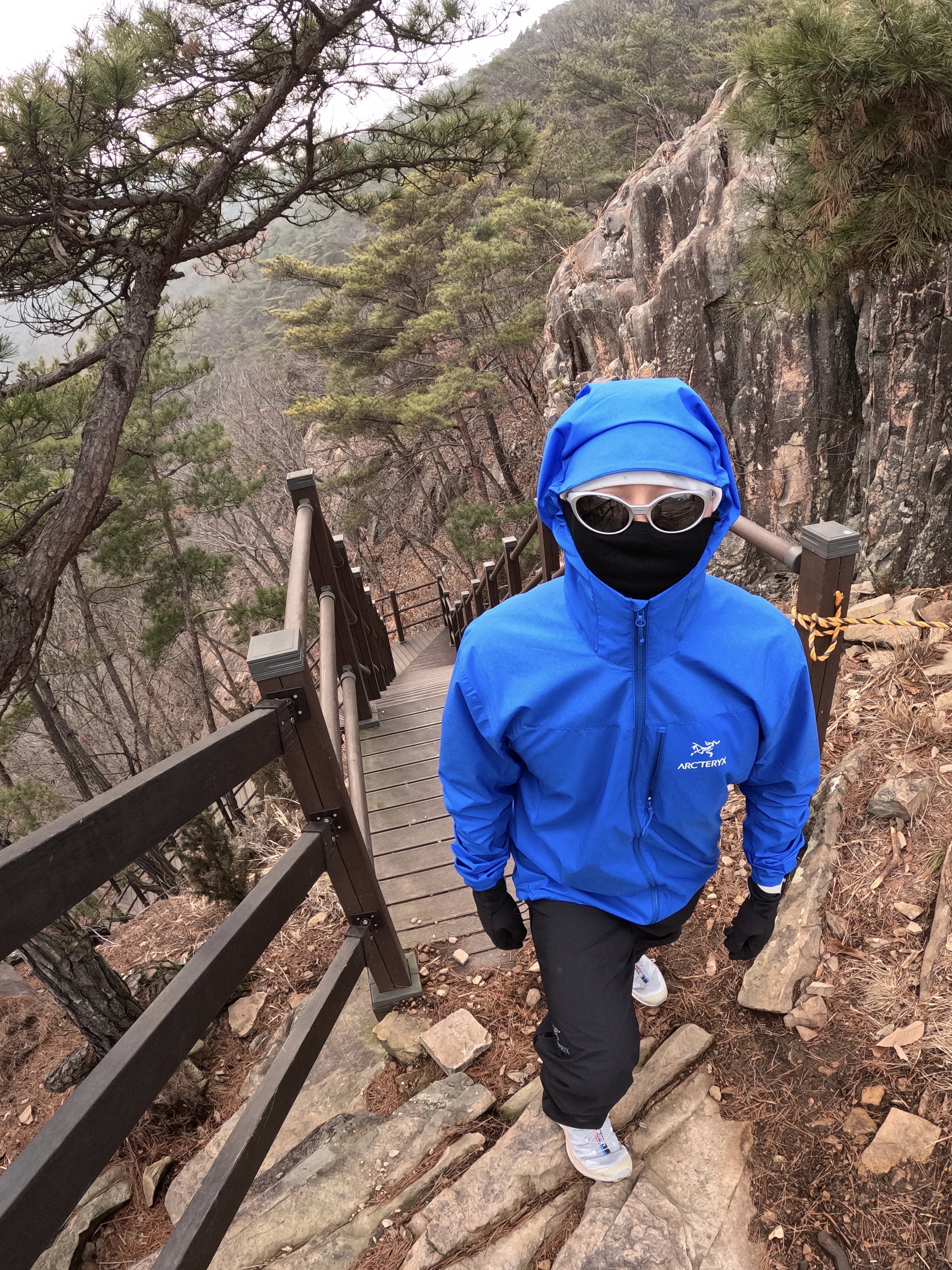 Arc'teryx Bird Head Toque Phenom, Sansan Gear Heavyweight Down Jacket Jade - 22FW 착용 스타일 - 5