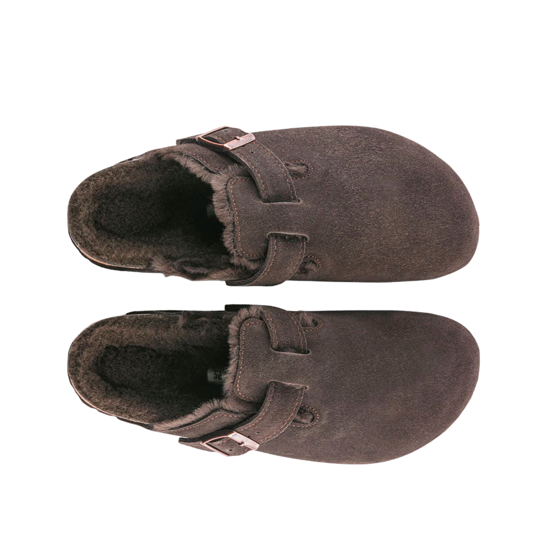 버켄스탁 보스턴 셔링 모카 - 내로우(Birkenstock Boston Shearling Mocha - Narrow) - 2