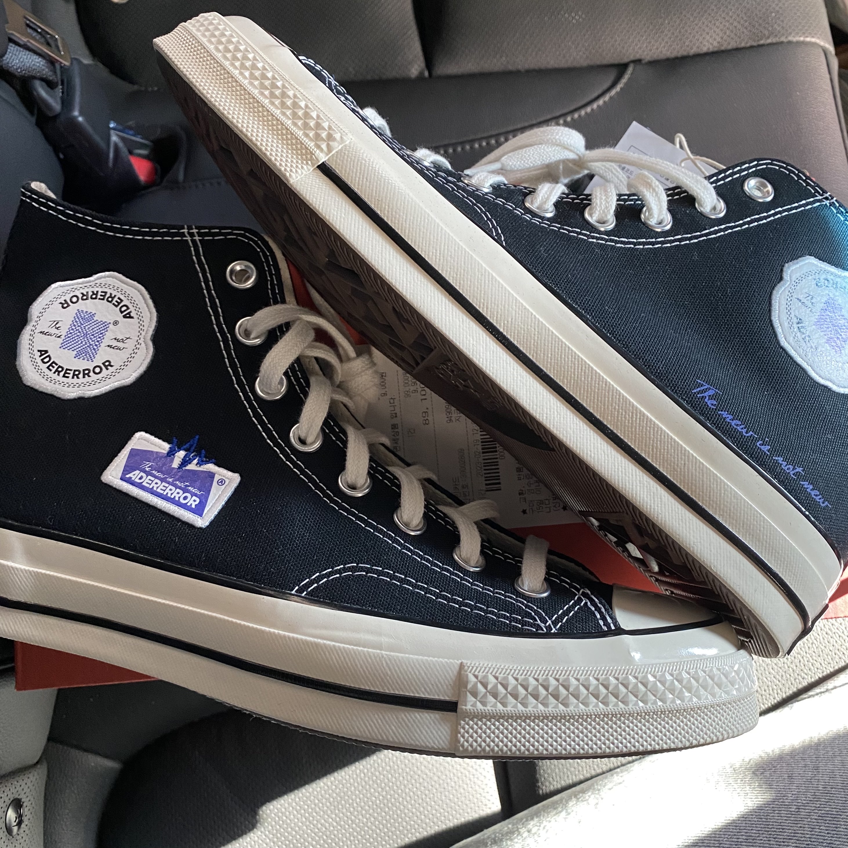 Converse Chuck 70 Hi Black 착용 스타일 - 1