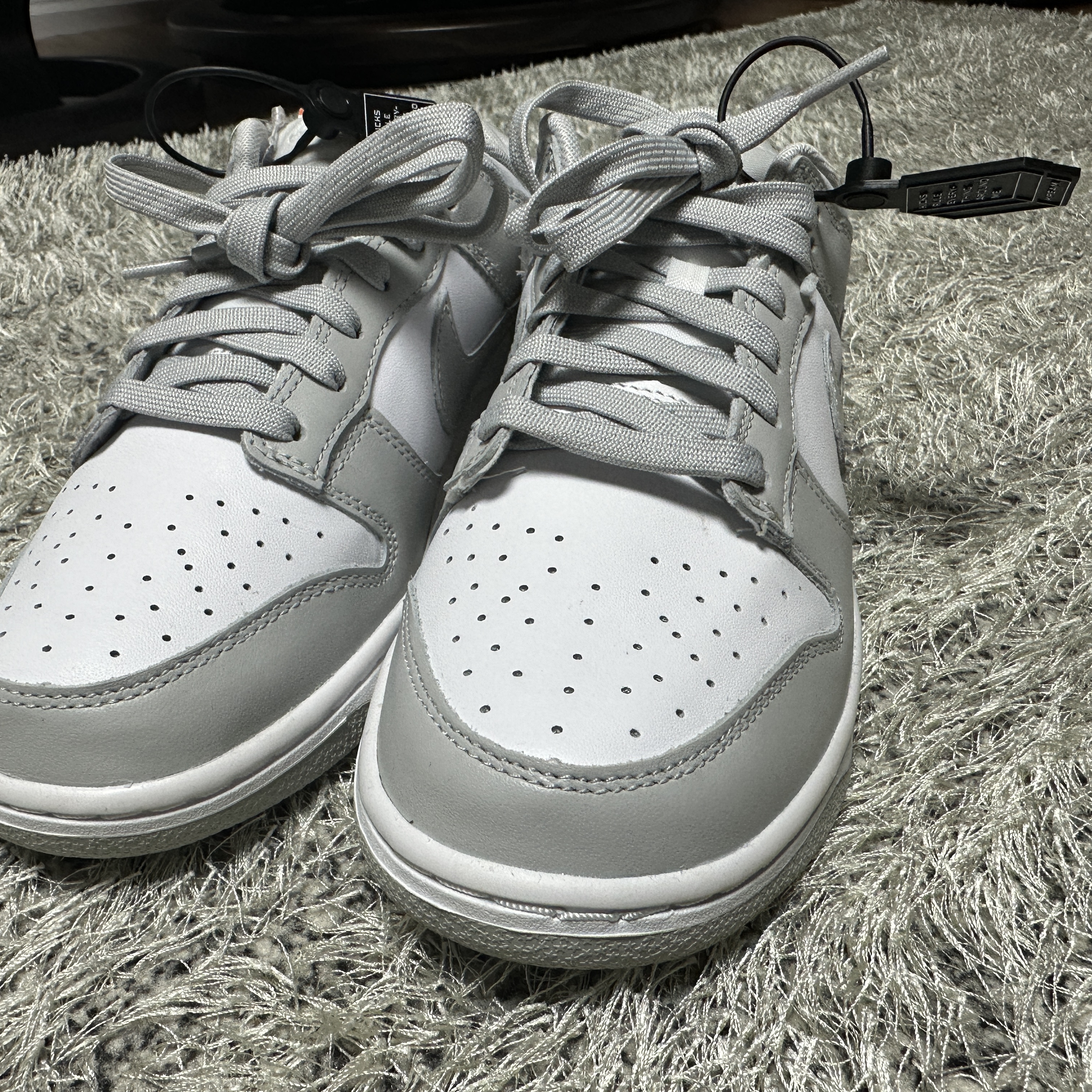 Nike Dunk Low Retro Grey Fog 착용 스타일 - 1