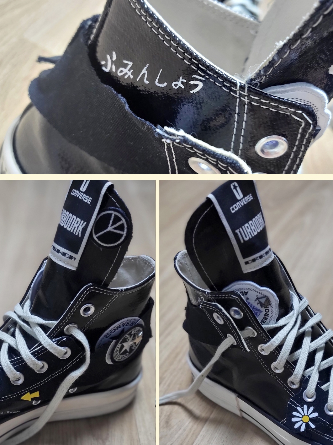 Converse x Drkshdw Turbodrk Chuck 70 Hi Black 착용 스타일 - 4