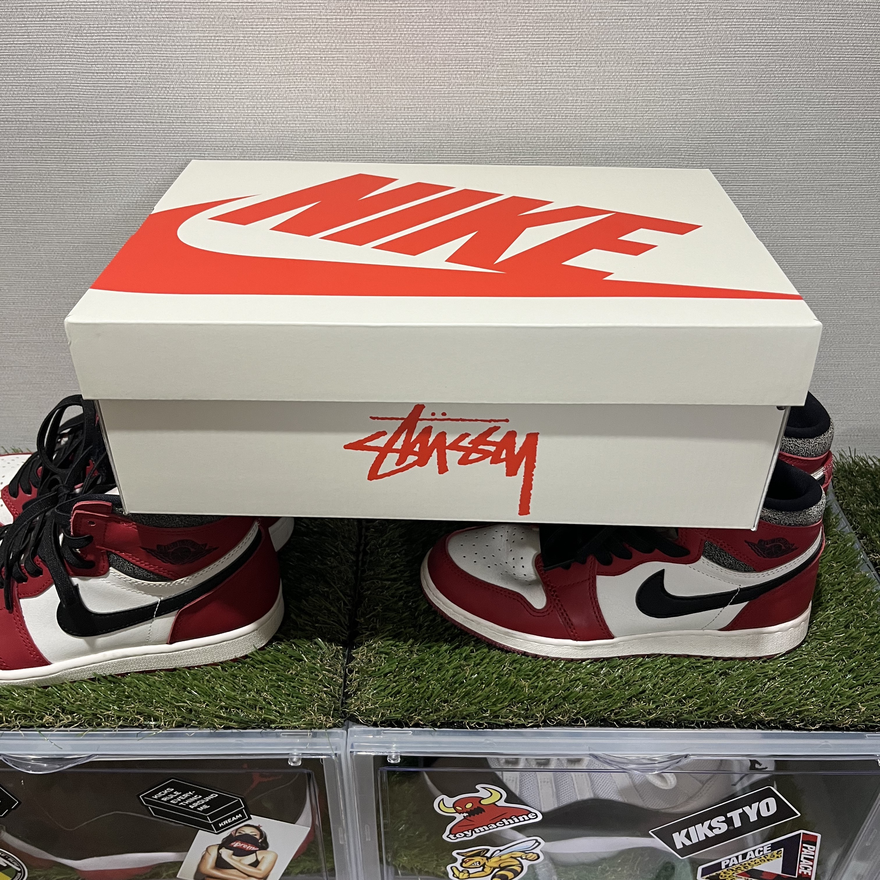 Nike x Stussy Air Penny II Rattan and Limestone 착용 스타일 - 1