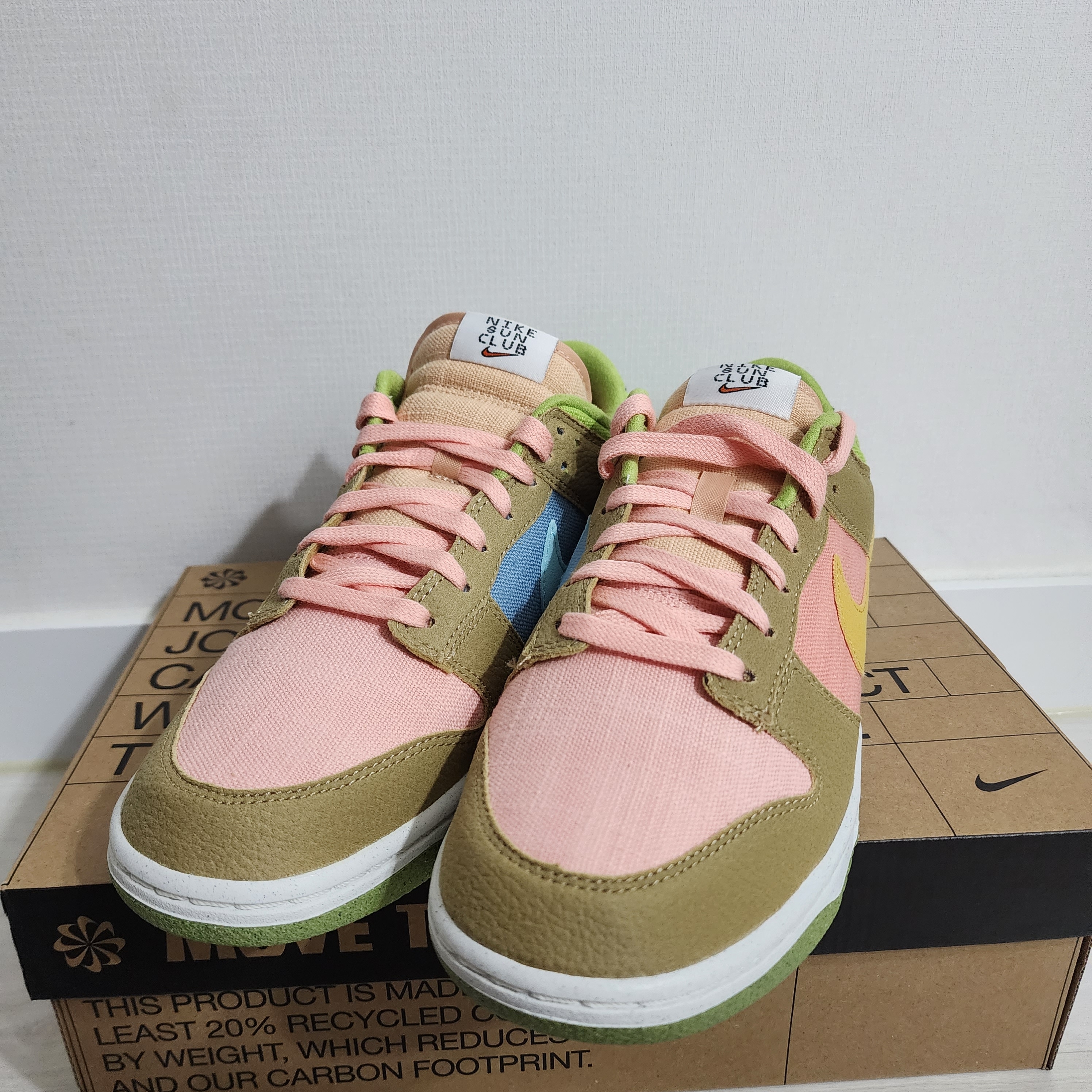 Nike Dunk Low Retro SE Next Nature Sun Club Arctic Orange 착용 스타일 - 3
