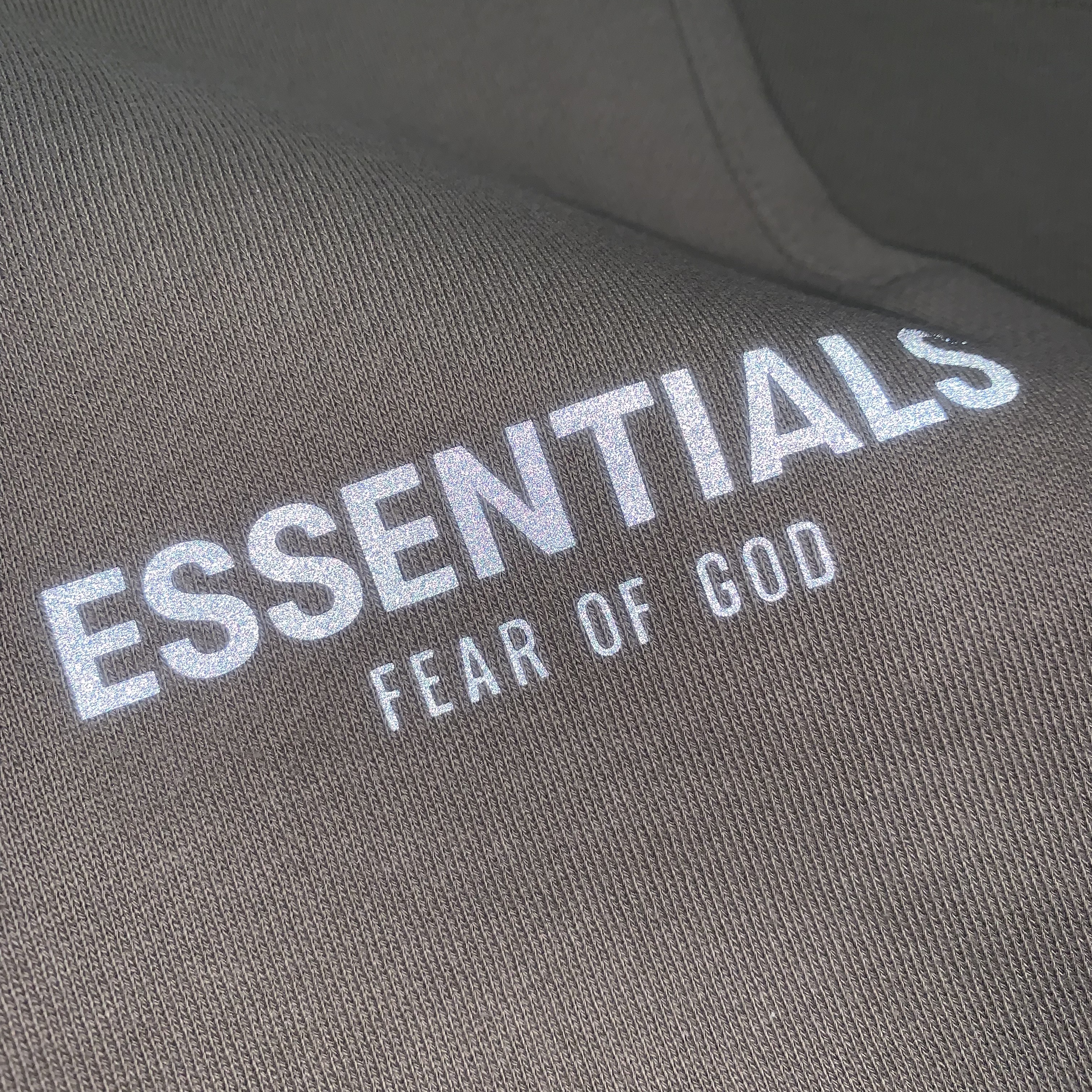Essentials Sweatshorts Taupe - 21SS 착용 스타일 - 2