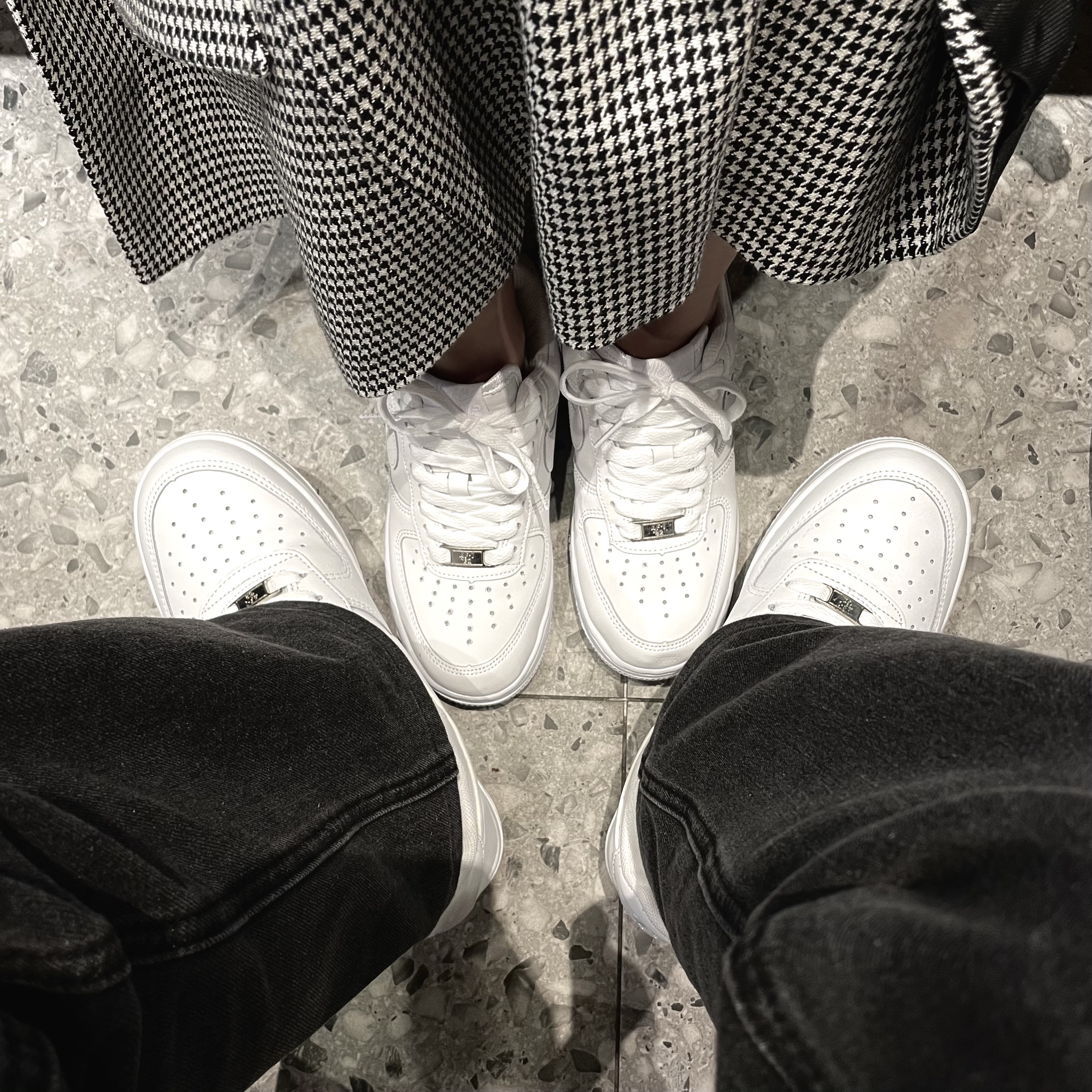 Nike Air Force 1 '07 Low White 착용 스타일