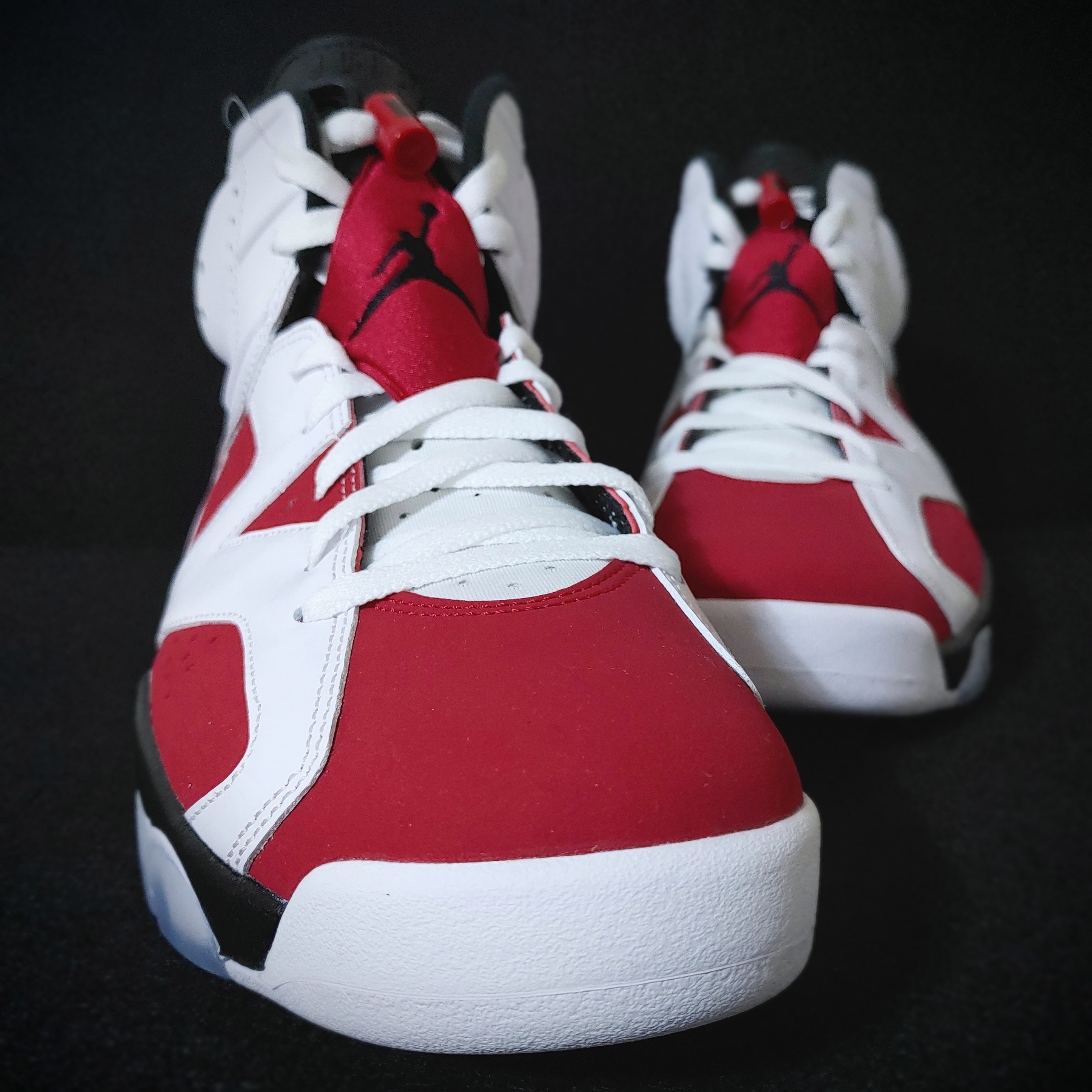 Jordan 6 Retro Carmine 2021 착용 스타일 - 5