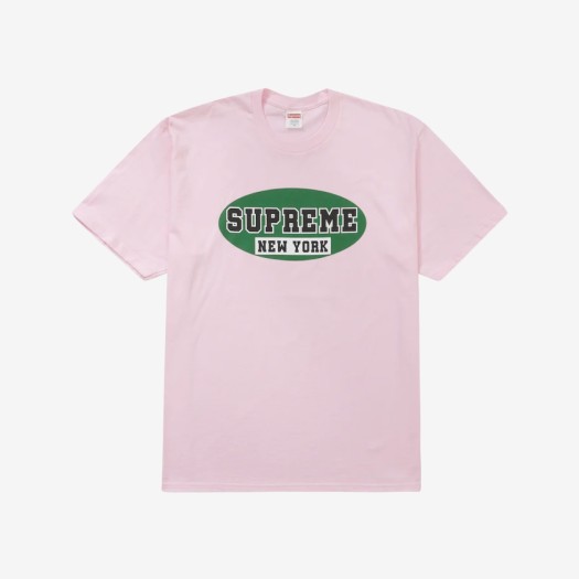 슈프림 뉴욕 티셔츠 라이트 핑크 - 23SS