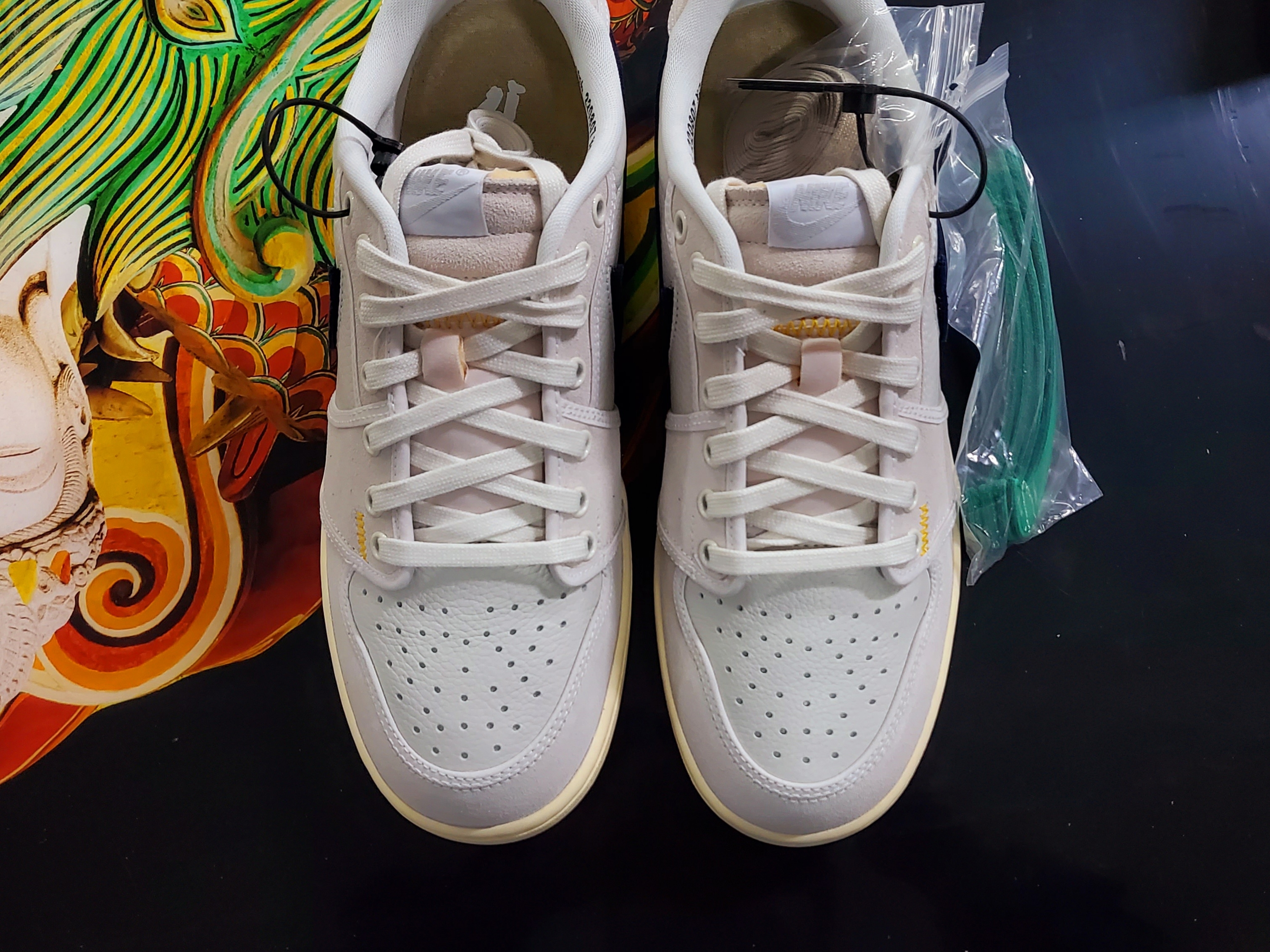 Jordan 1 x Union KO Low Sail Neutral Grey 착용 스타일 - 2