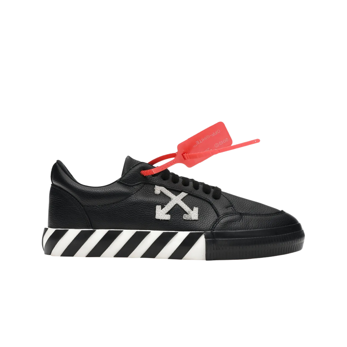 오프화이트 애로우 로우 벌크 스니커즈 블랙 - 20SS(Off-White Arrow Low Vulcanized Sneakers Black - 20SS) - 1