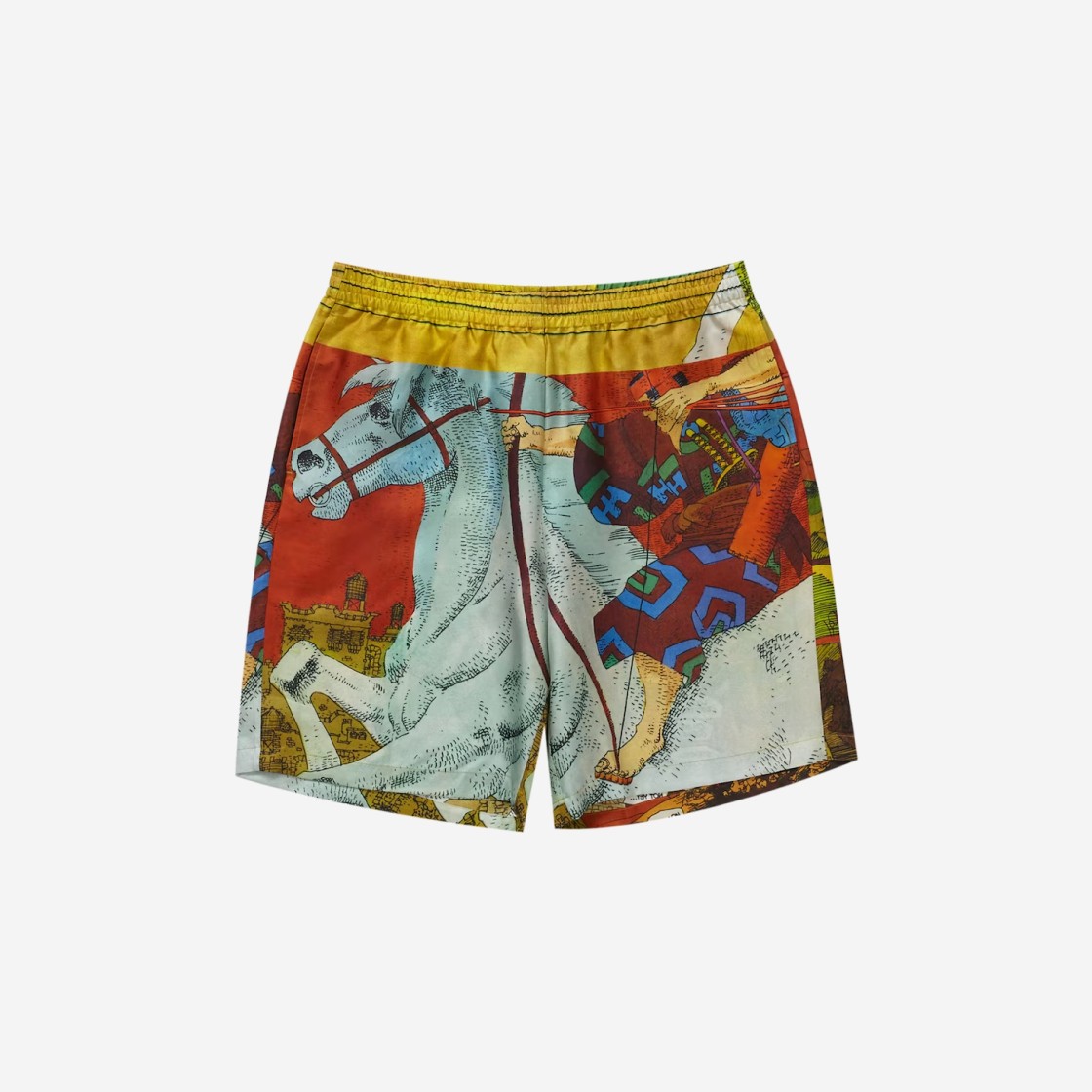 Supreme Ronin Silk Shorts Gold - 23SS 상세 이미지 1