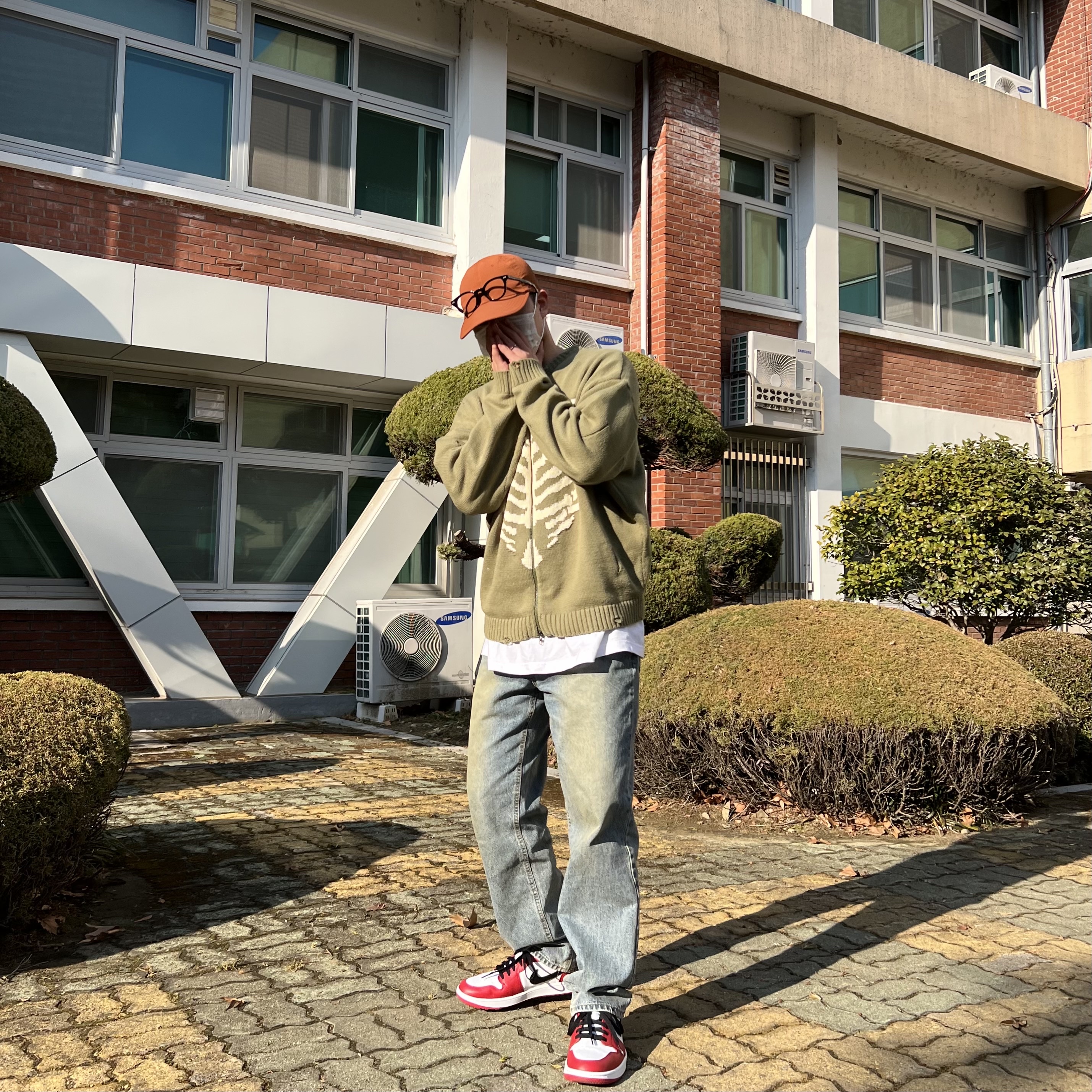 Jordan 1 Low Golf Chicago 착용 스타일