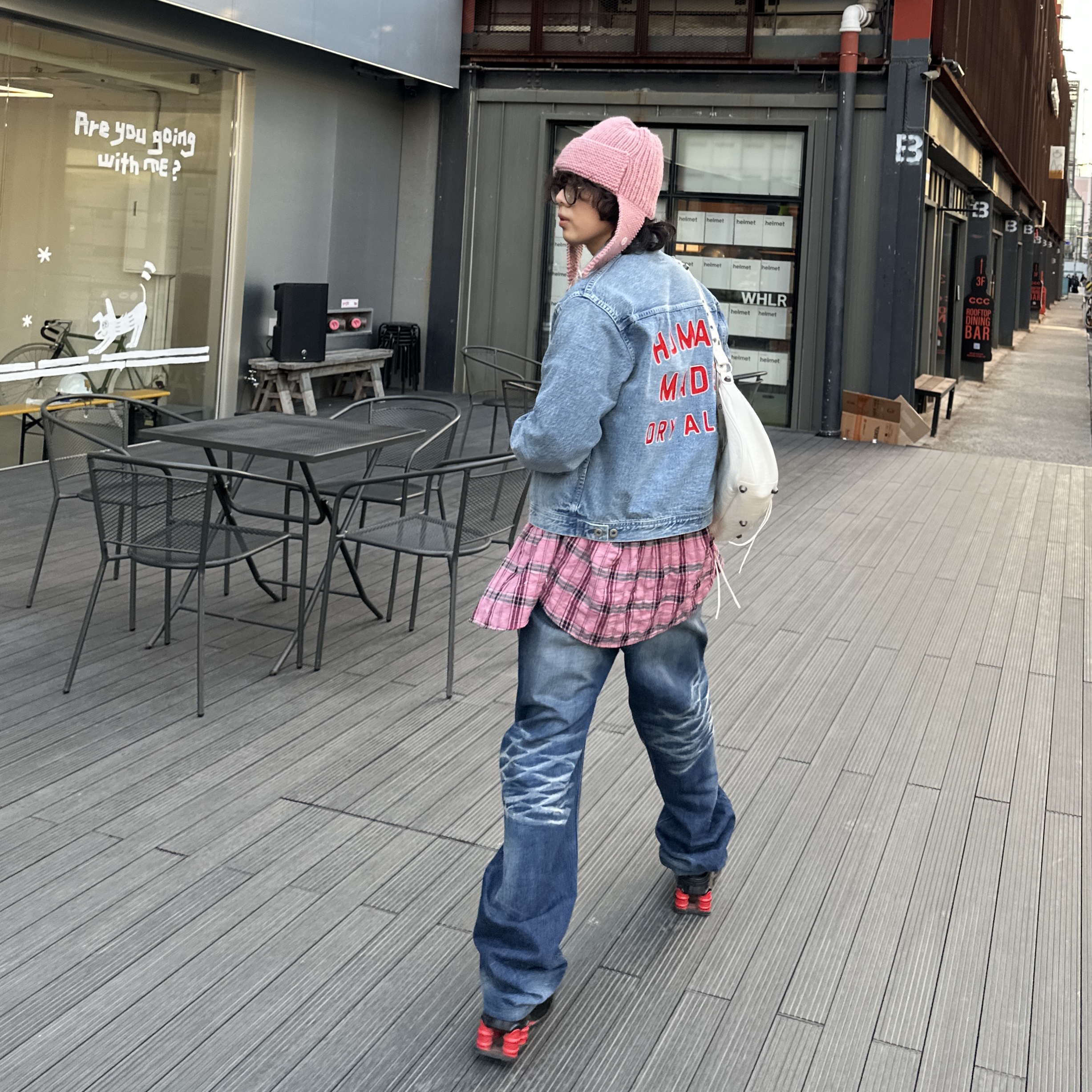 Human Made Storm Cowboy Denim Jacket Type 1954 Indigo 착용 스타일 - 1