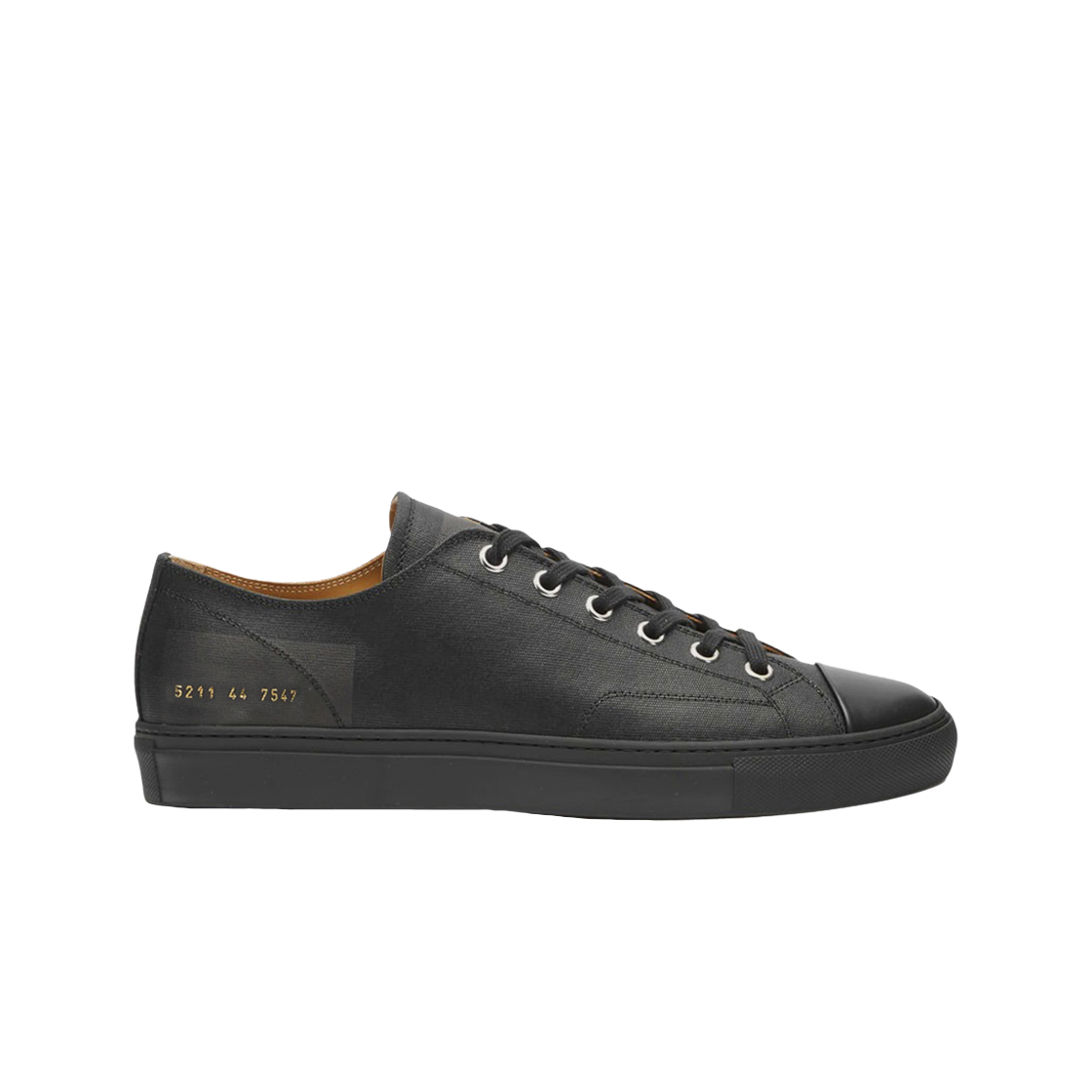 커먼 프로젝트 토너먼트 로우 캔버스 블랙(Common Projects Tournament Low Canvas Black) - 1
