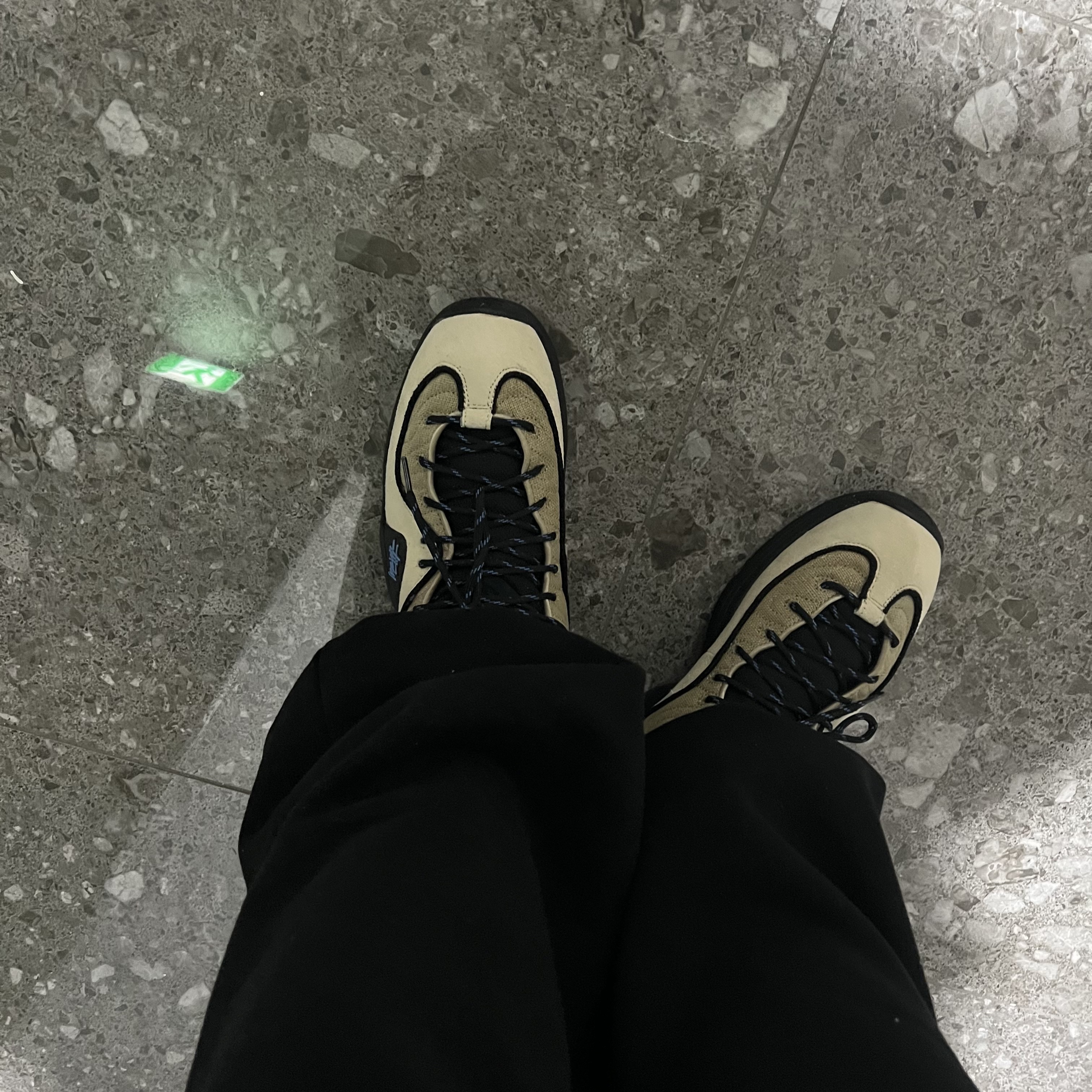 Nike x Stussy Air Penny II Rattan and Limestone 착용 스타일