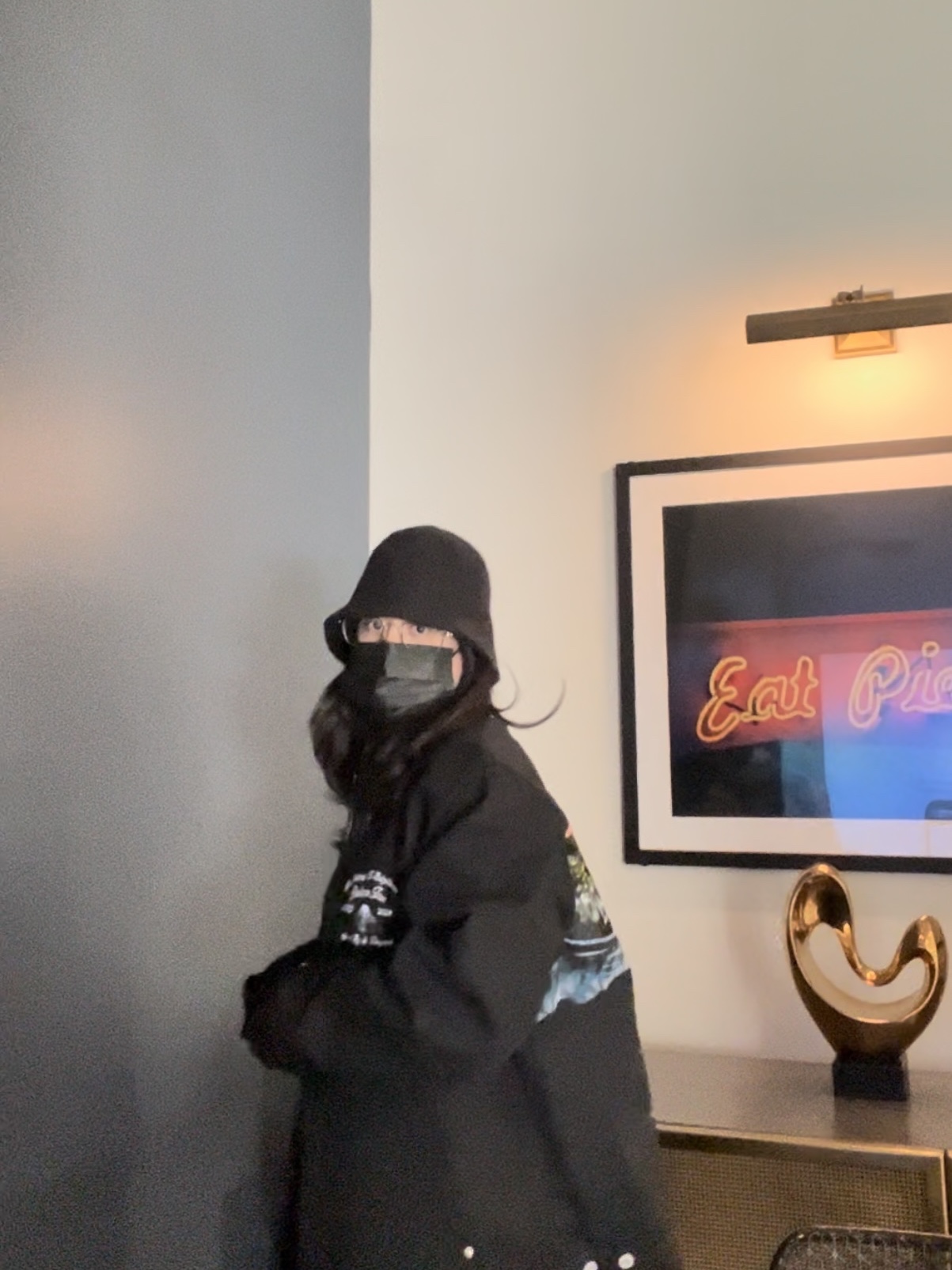 Palace Zen Work Jacket Black - 23SS 착용 스타일 - 2