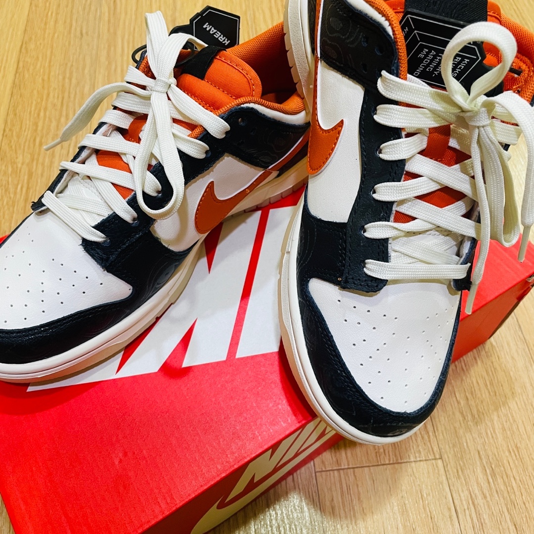 Nike Dunk Low Retro PRM Halloween 착용 스타일 - 1