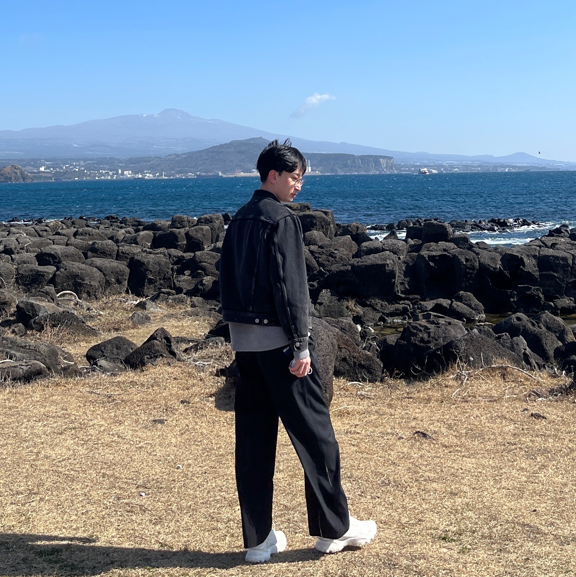 Zara x Ader Error Wide Pants Black, (W) Nike TC 7900 Summit White 착용 스타일