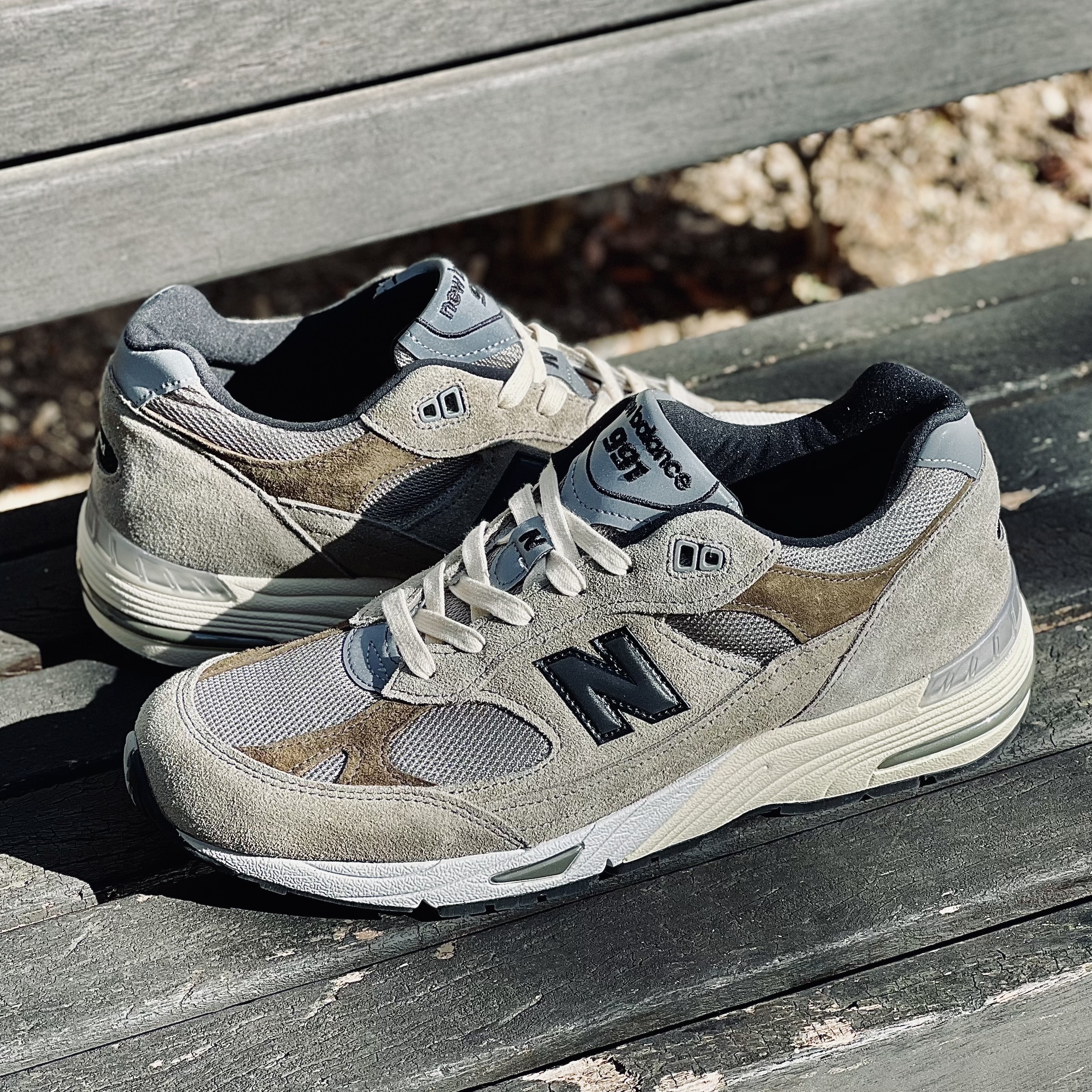 New Balance x JJJJound 991 Made in UK Grey 착용 스타일