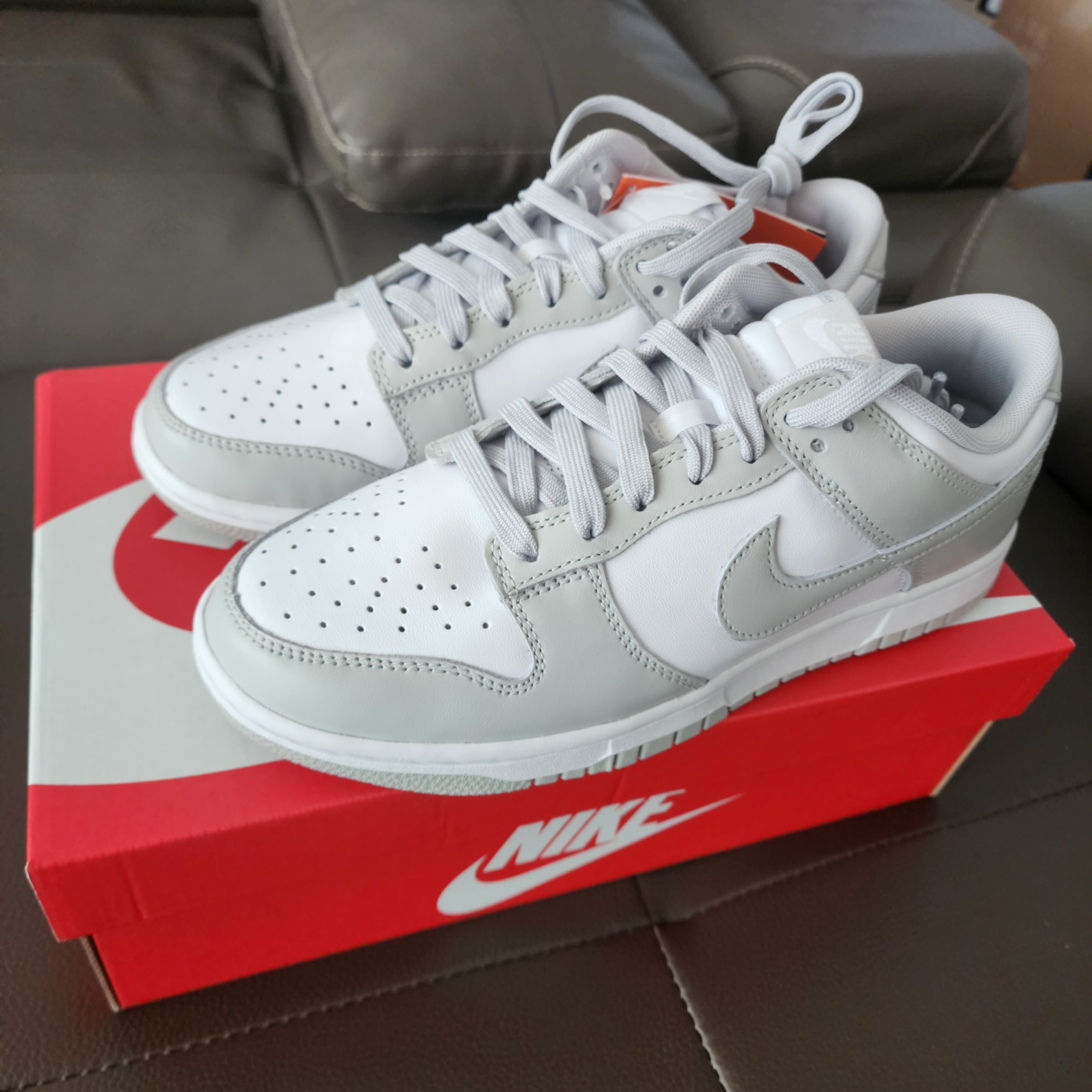 Nike Dunk Low Retro Grey Fog 착용 스타일