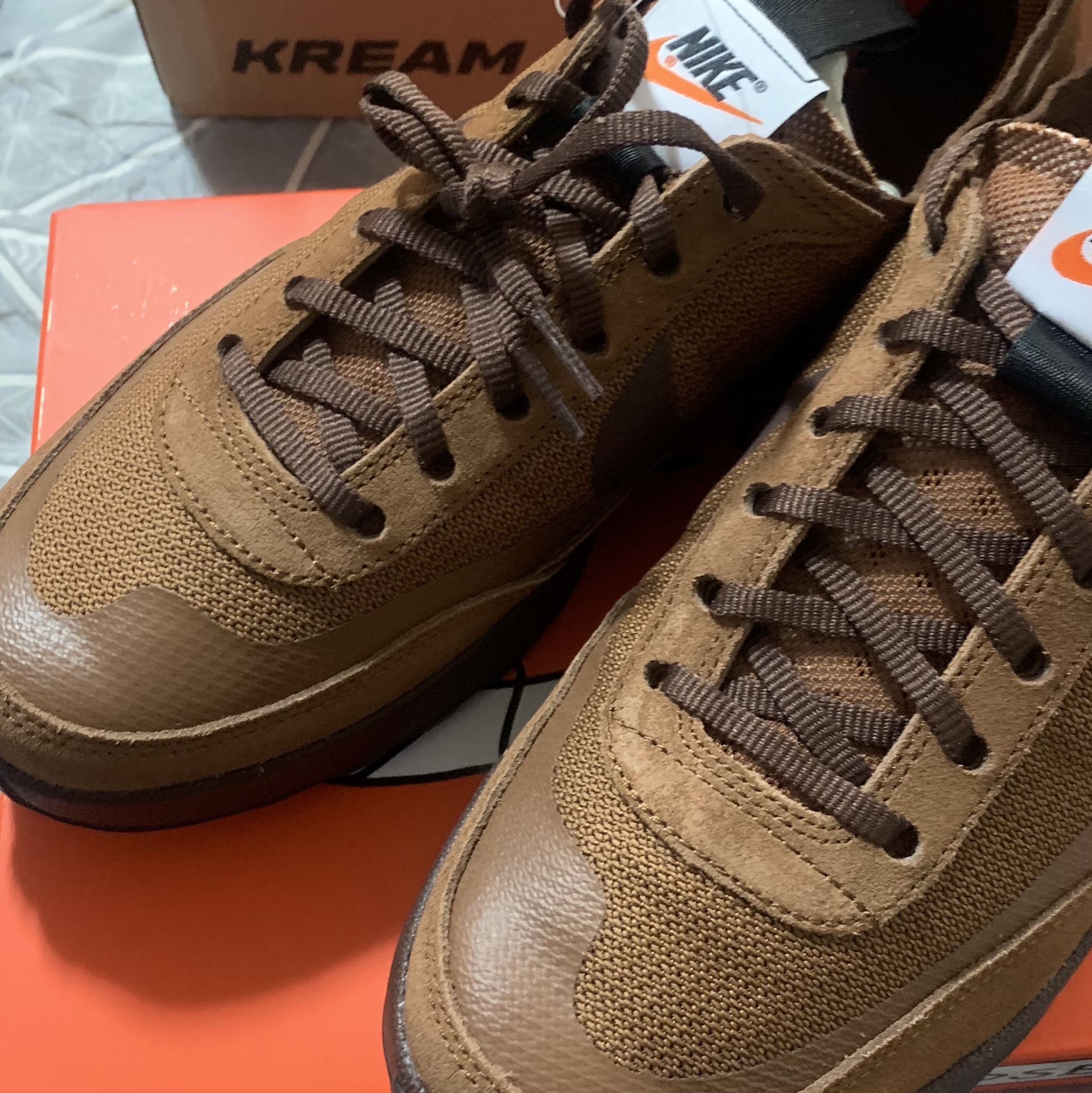 Nike x Tom Sachs General Purpose Shoe Brown 착용 스타일 - 2