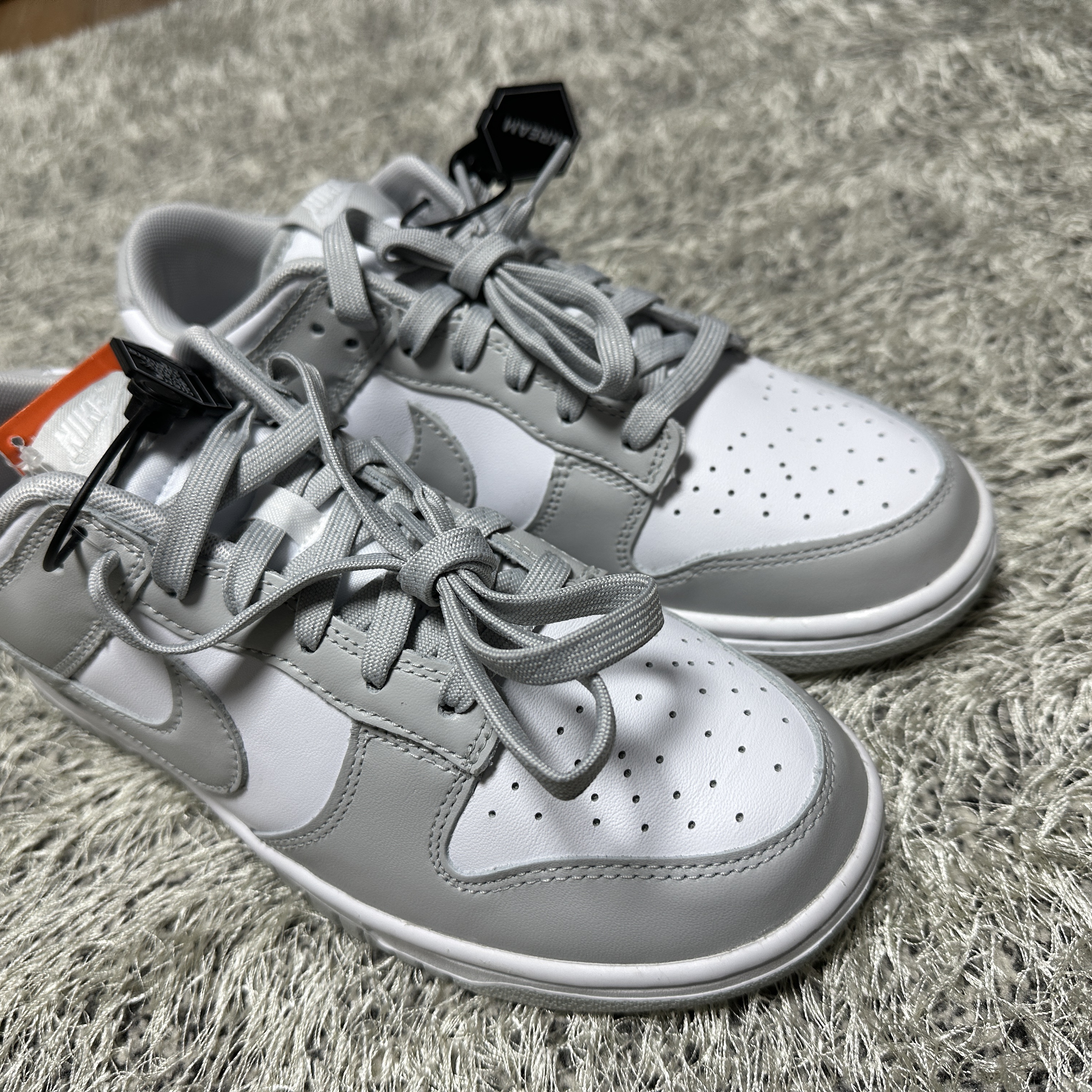 Nike Dunk Low Retro Grey Fog 착용 스타일 - 4