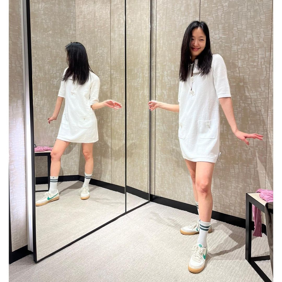 Nike x J.Crew Killshot 2 Lucid Green 착용 스타일 - 2