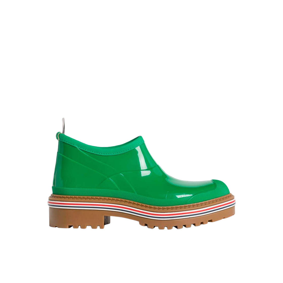(W) 톰브라운 몰드 러버 가든 부츠 그린((W) Thom Browne Molded Rubber Garden Boot Green) - 1