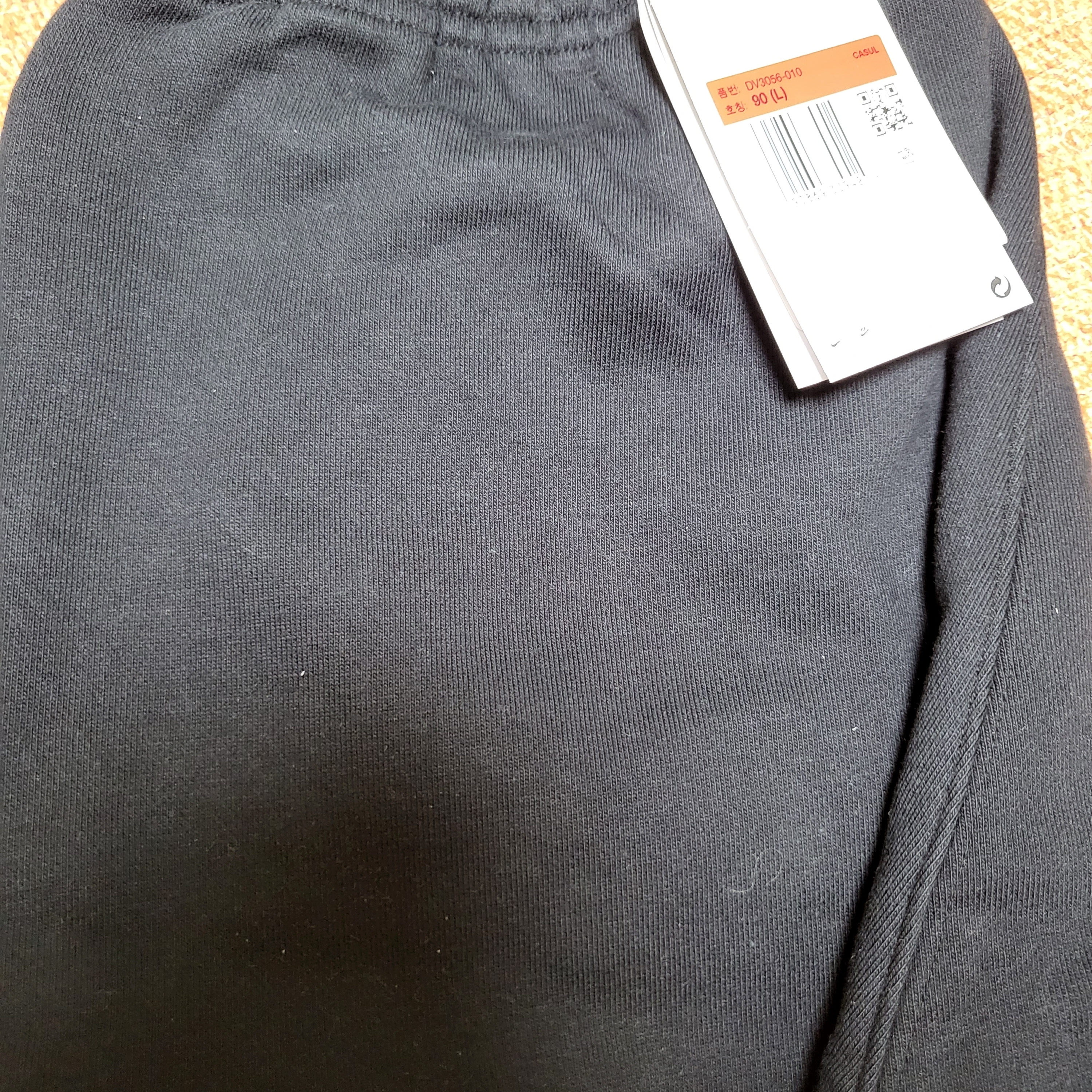 Nike NRG Solo Swoosh Fleece Shorts Black - Asia 착용 스타일