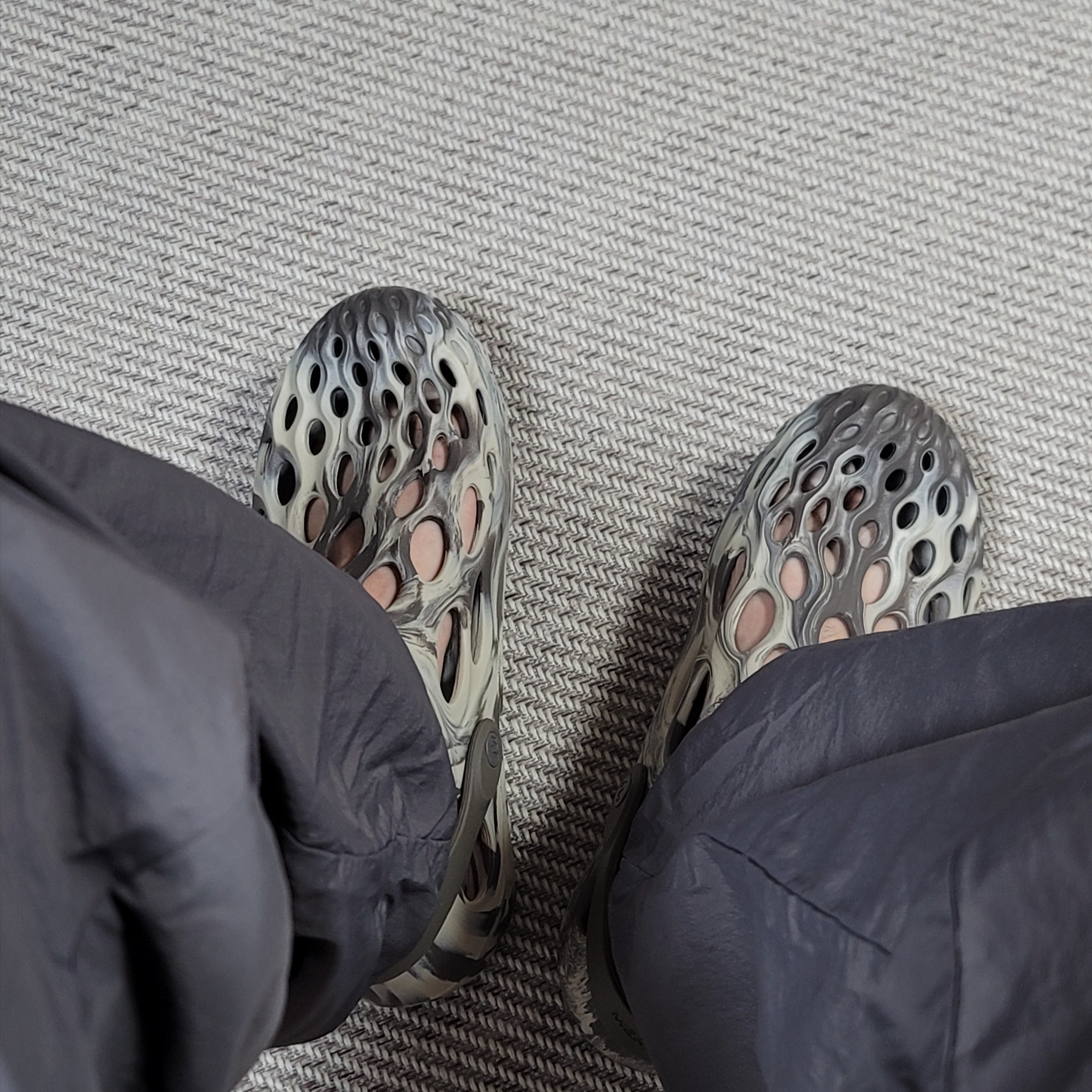 Merrell Hydro Moc Boulder 착용 스타일