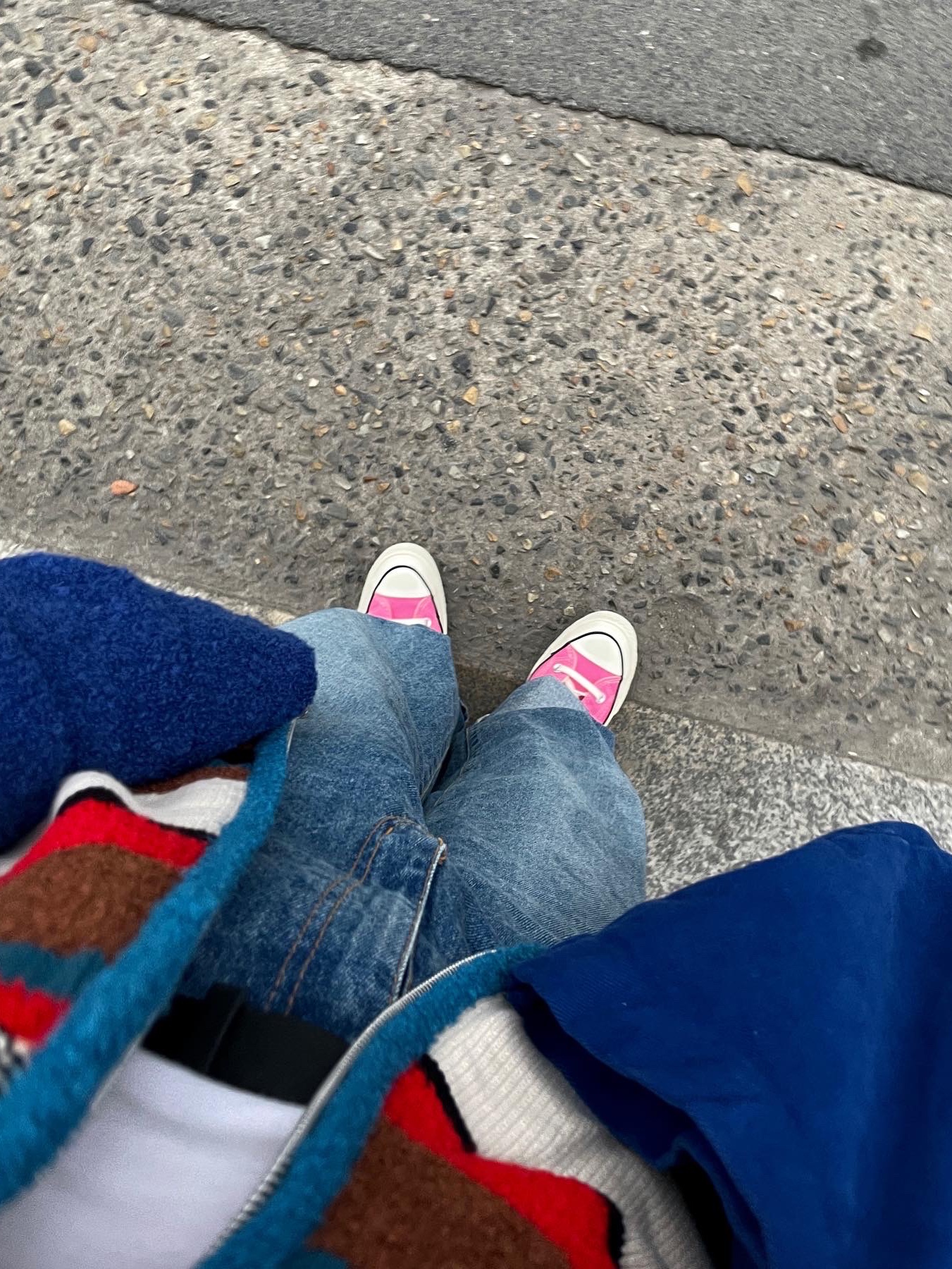 Converse Chuck 70 High Vintage Canvas Pink 착용 스타일 - 3