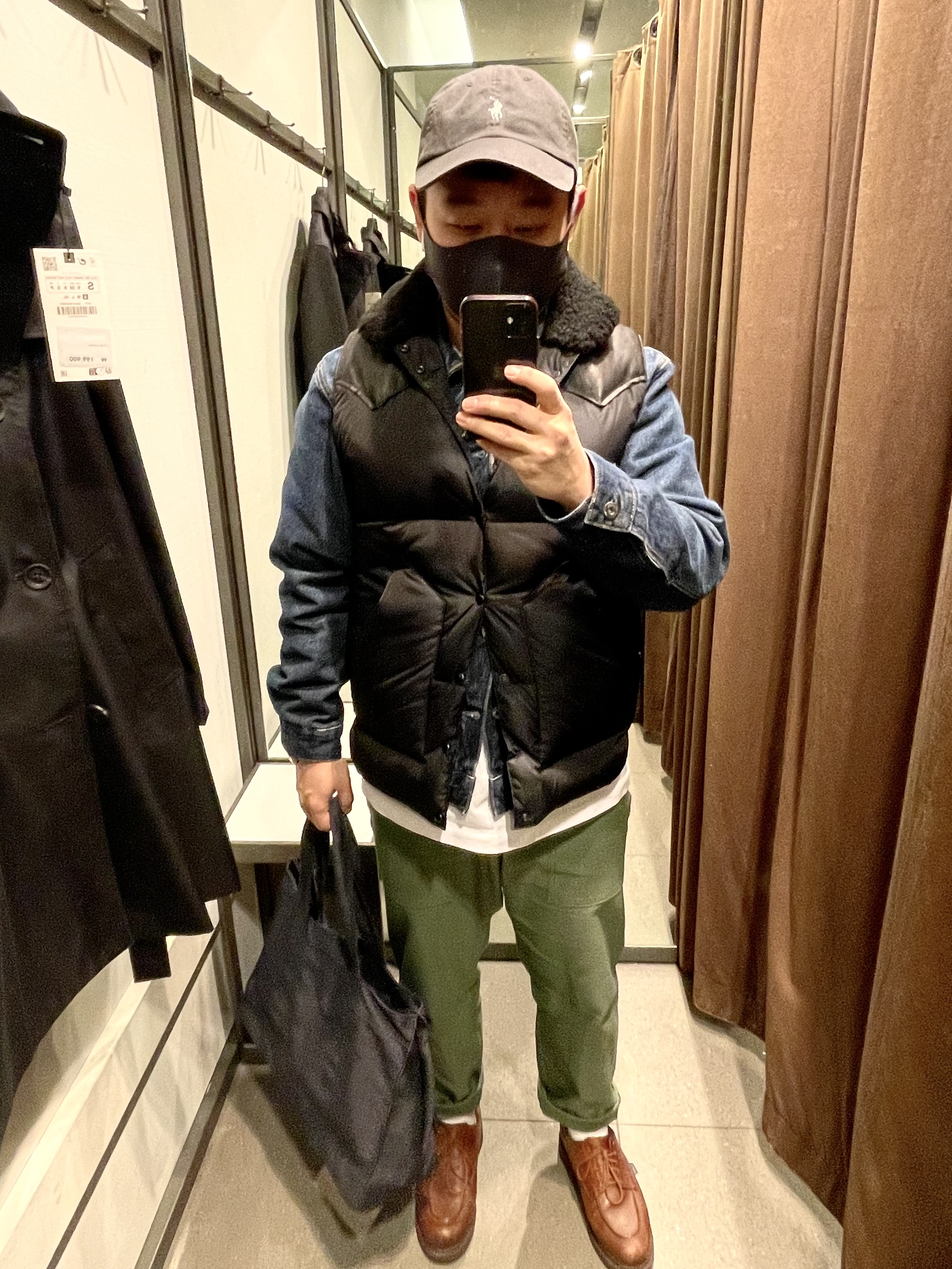 [30% 적립] Polo Ralph Lauren Cotton Chino Ball Cap Newport Navy, Paraboot Chambord Tex Lisse Marron 착용 스타일 - 1