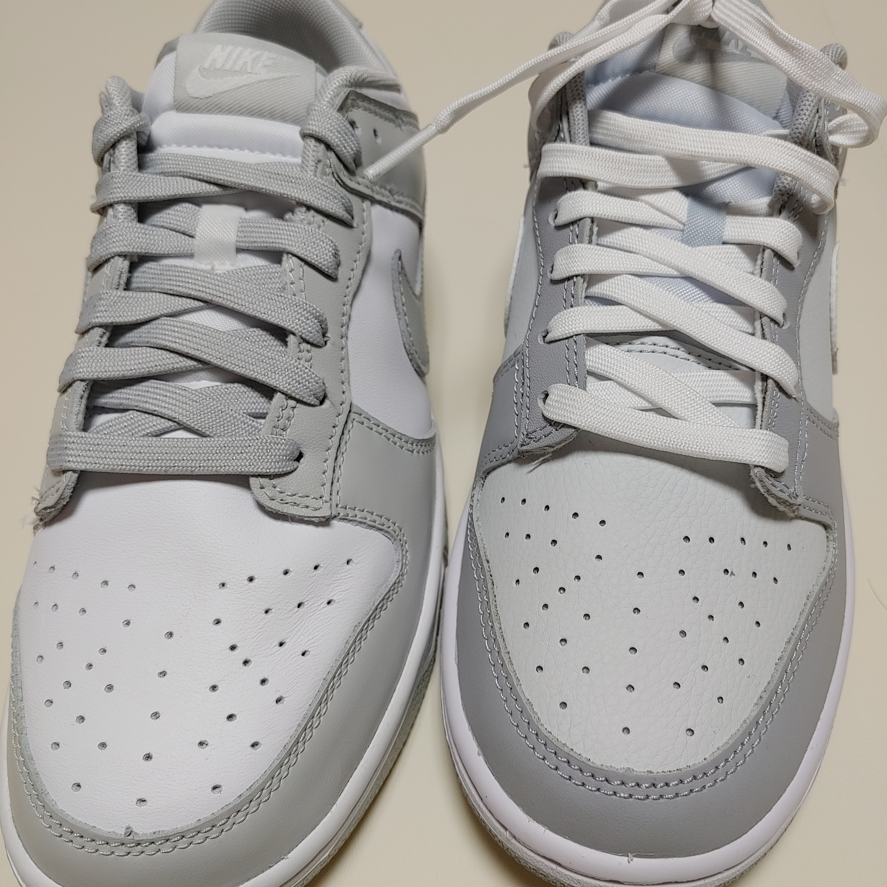 Nike Dunk Low Retro Grey Fog, Nike Dunk Low Retro Wolf Grey 착용 스타일 - 2